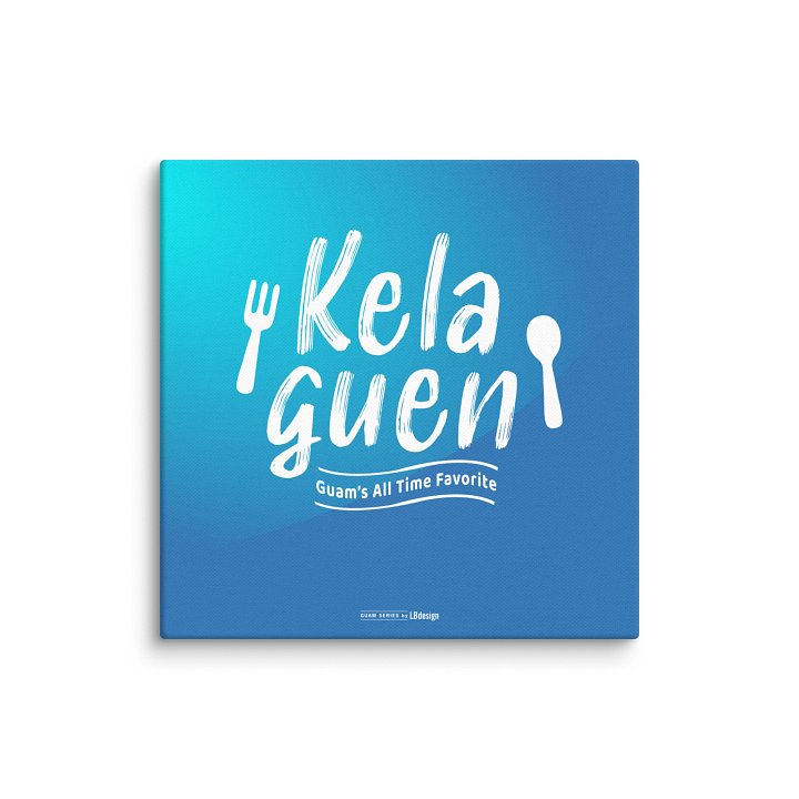 Kelaguen Guam's All Time Favorite Canvas Wall Decor product image (1)