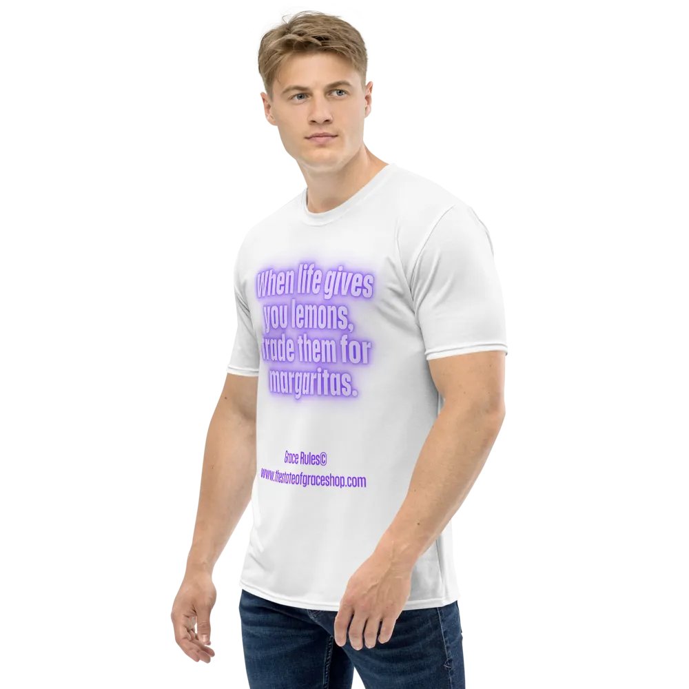 FUNNY TEES 4 U FOR MEN “When life gives you lemons, trade them for margaritas.” product image (3)