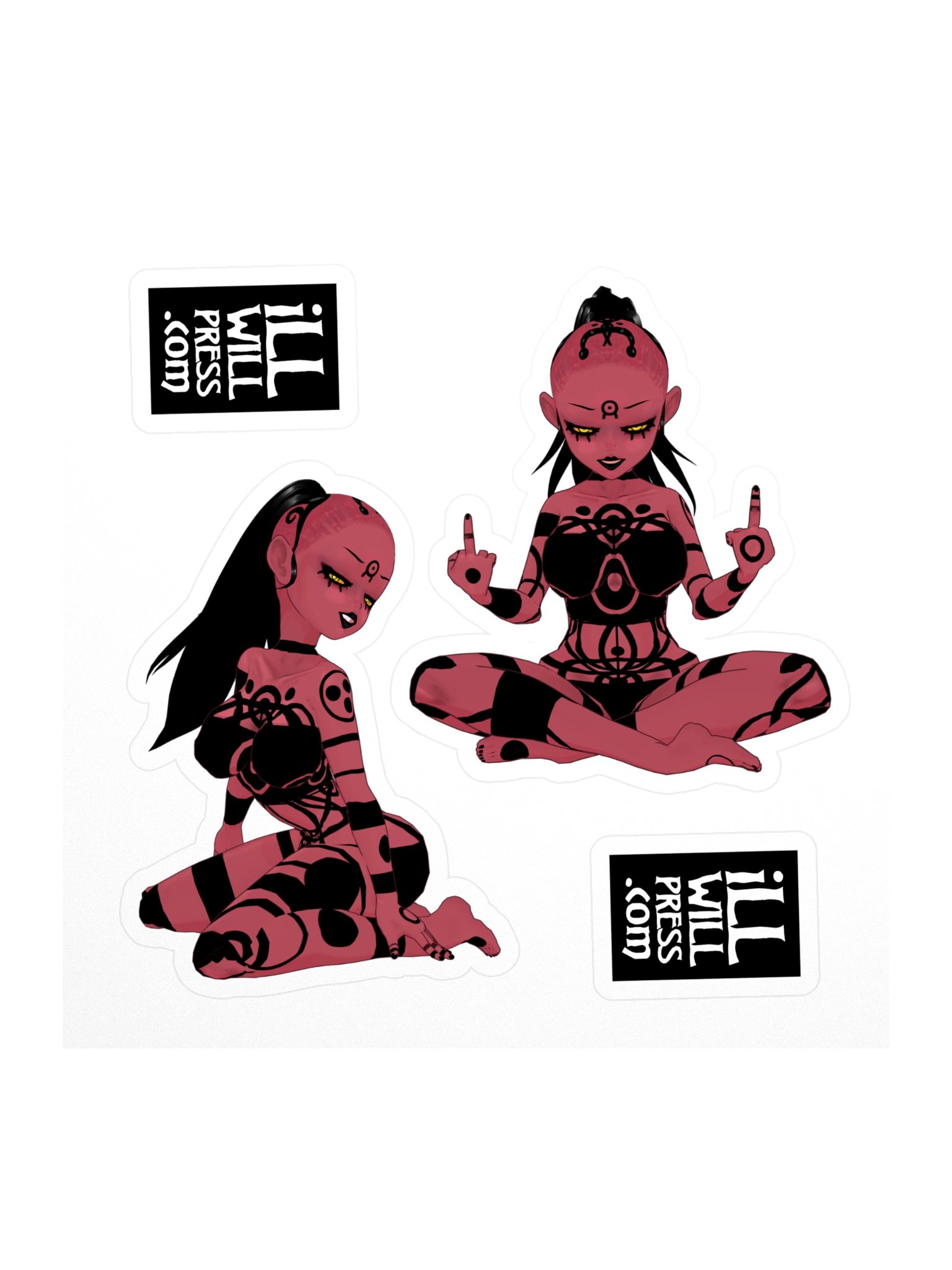 Gora (The Destroyer) : Sticker Sheet #4 product image (1)