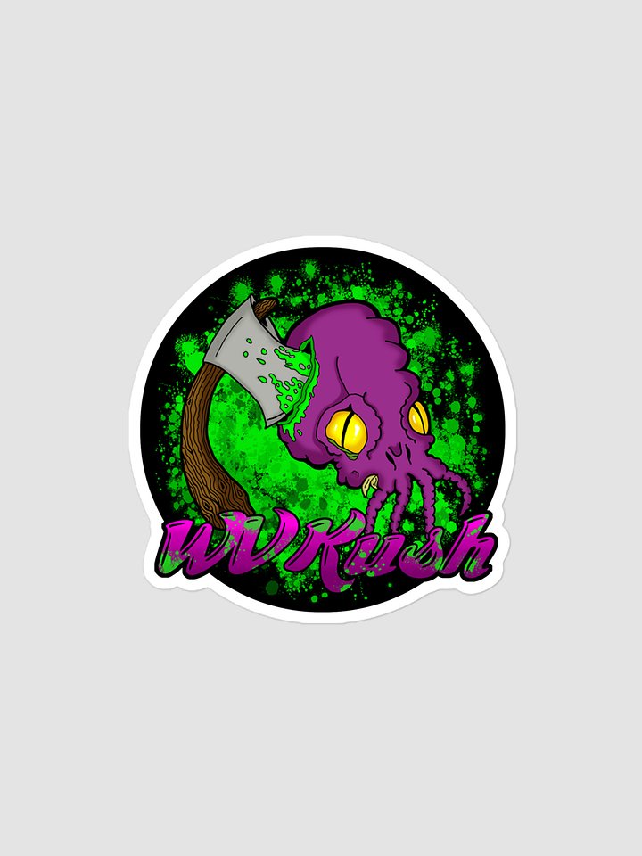 WVKush Cthulhu Logo Sticker product image (1)
