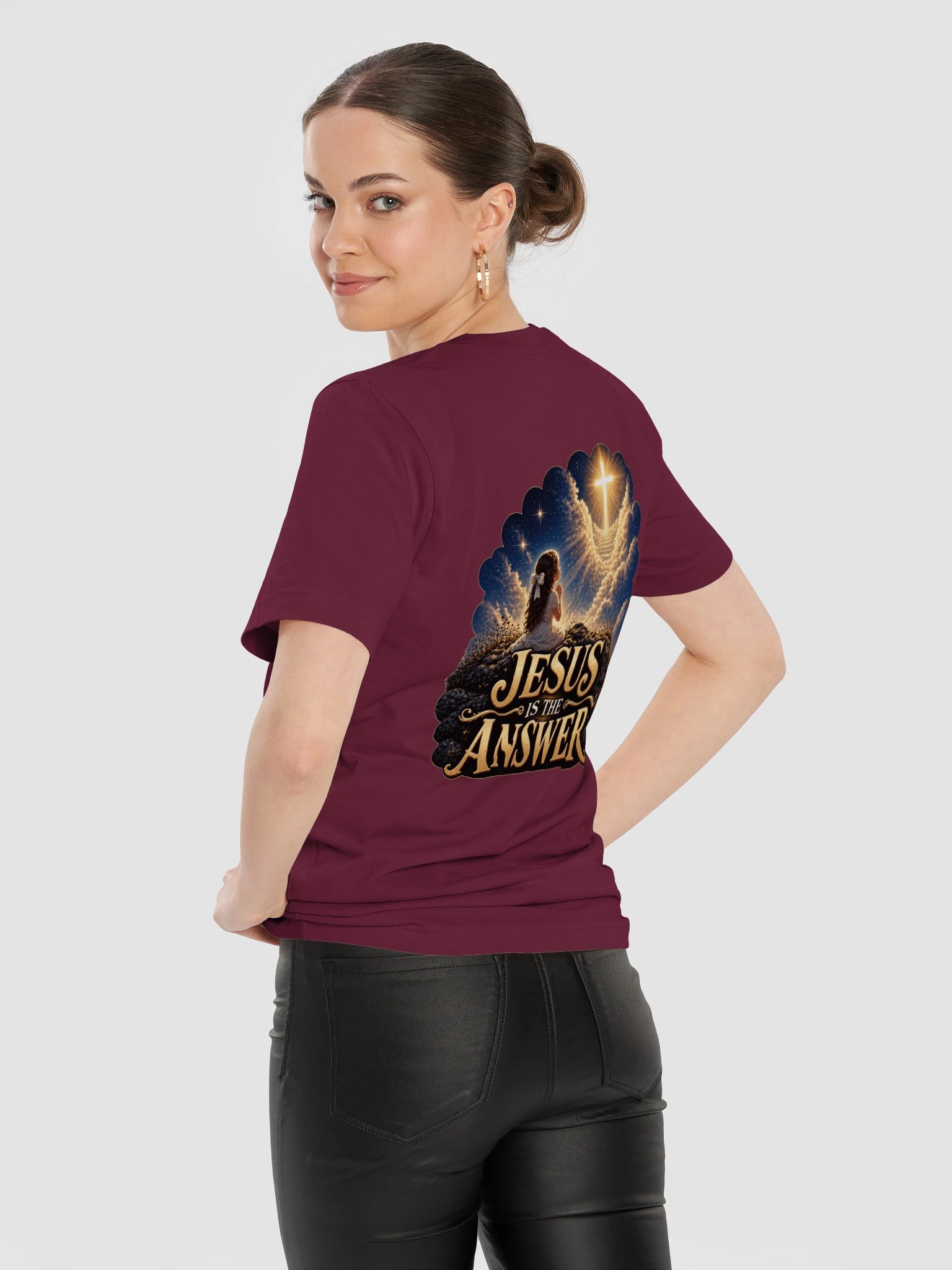 Always Focus on Jesus / Jesus Is the Answer Unisex T-Shirt product image (96)