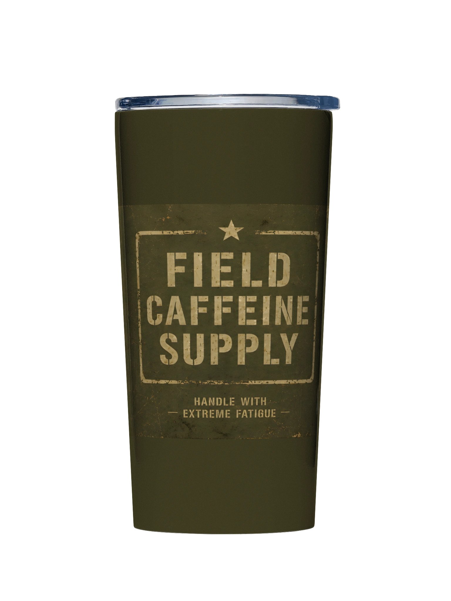 Field Caffeine Supply – 20oz Military Tumbler product image (1)