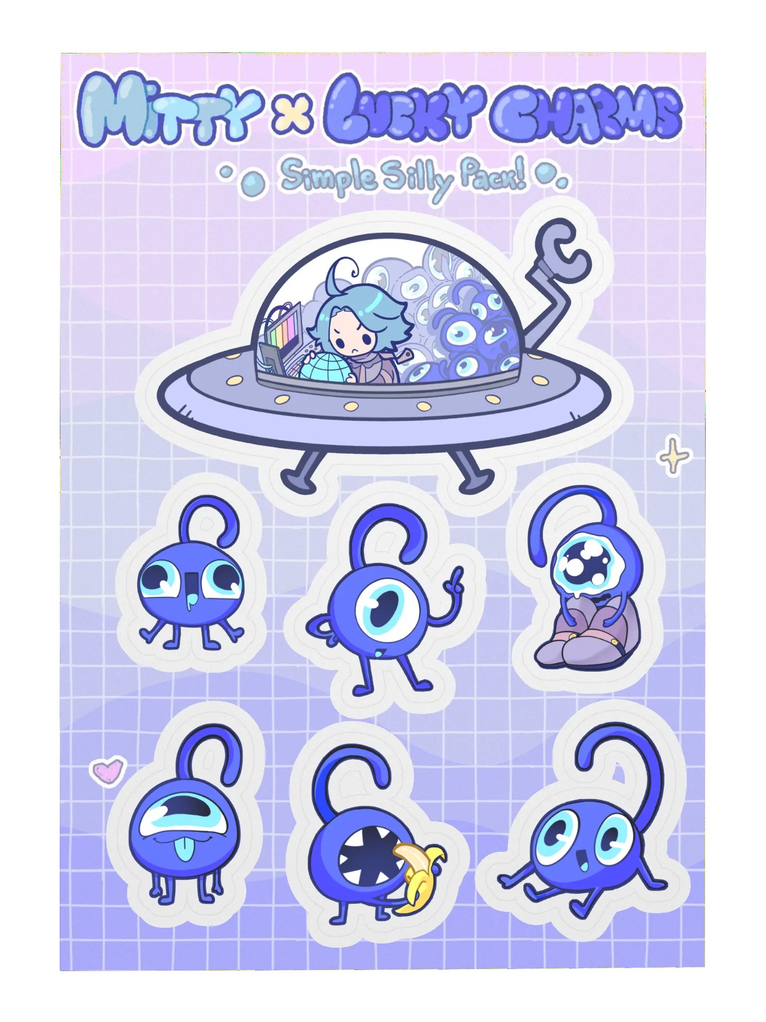 Lucky Charms Simple Silly Pack - Sticker Sheet product image (3)