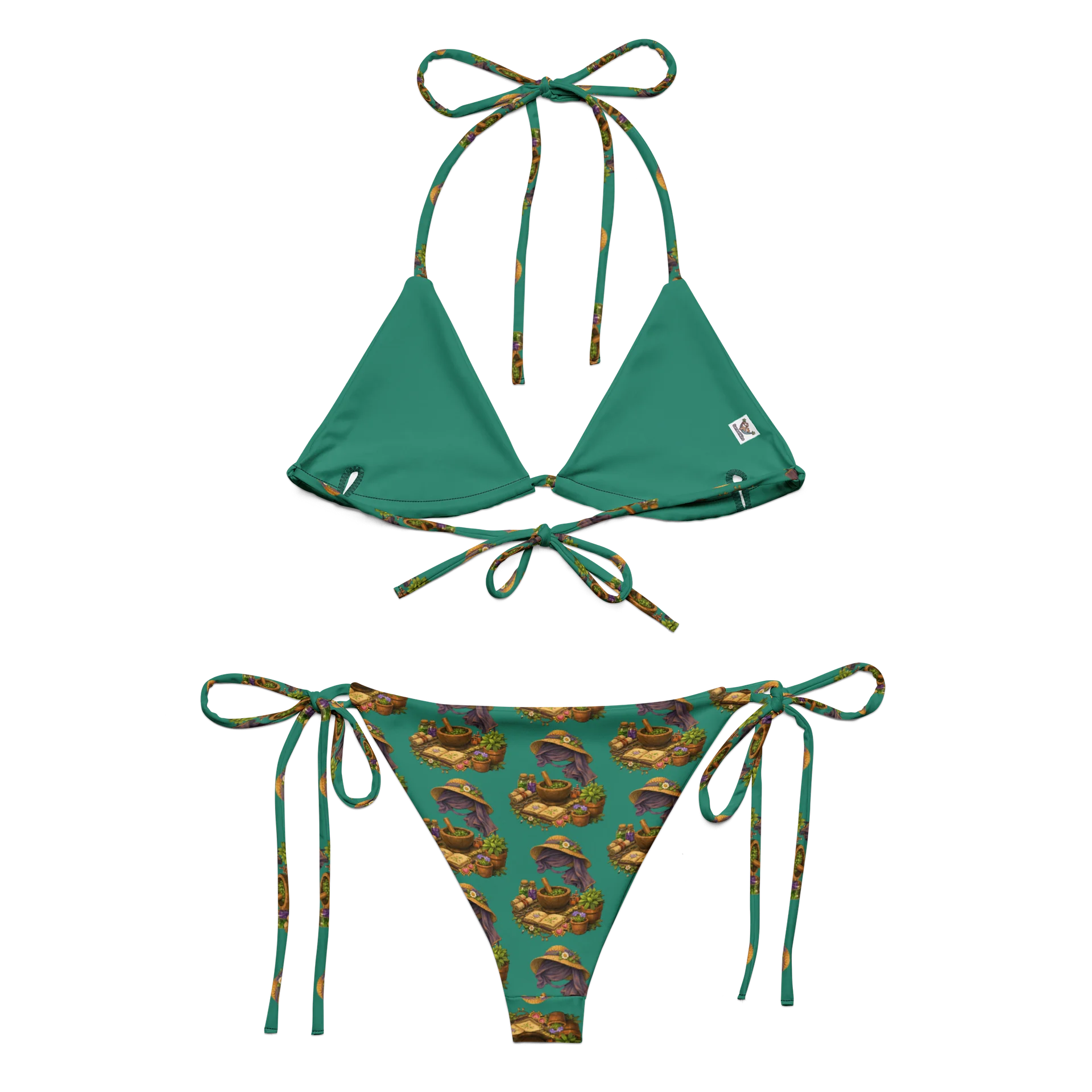 Kingdom Herbalist 2 Recycled Bikini Set product image (1)