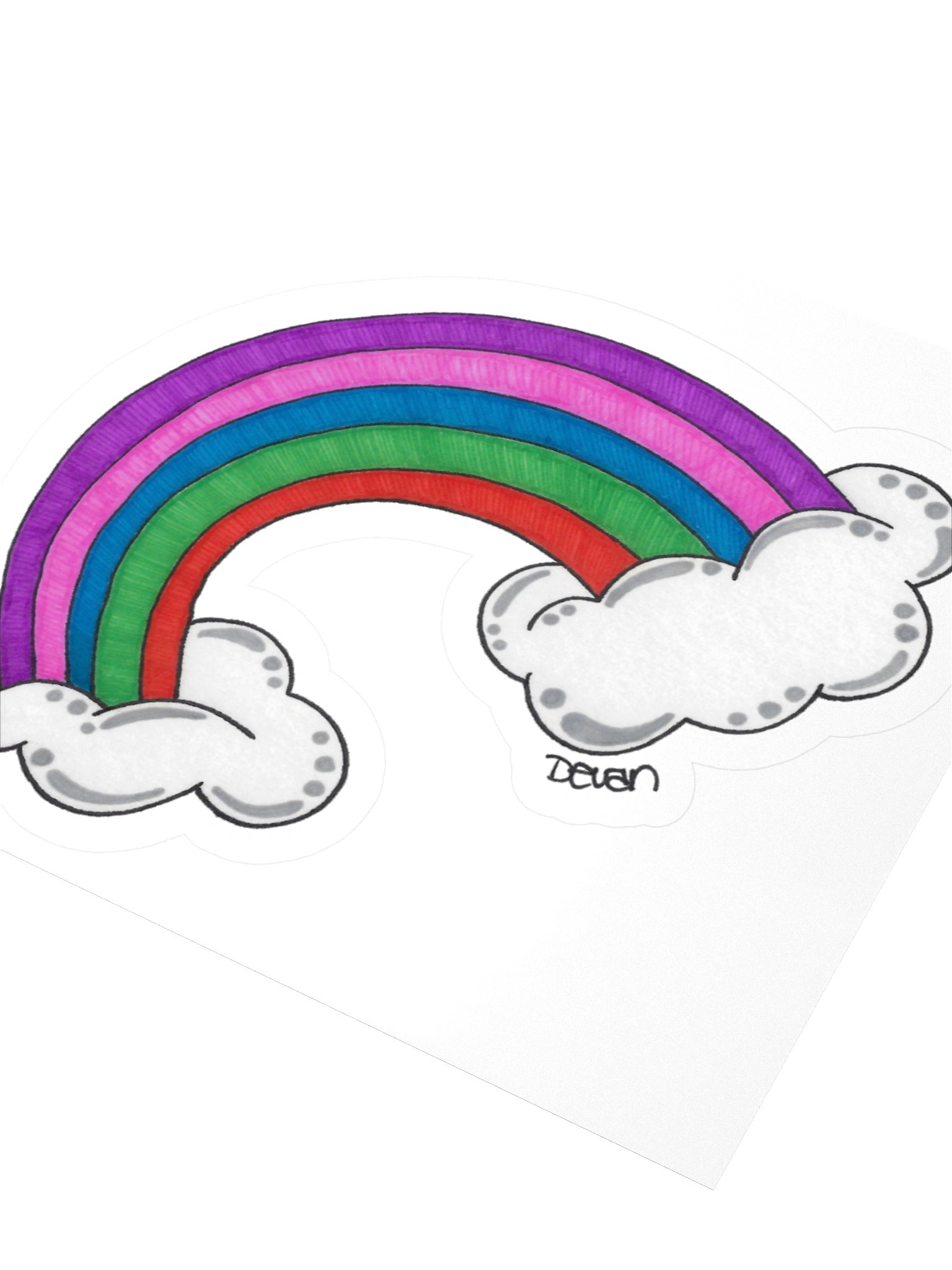 Bold Rainbow Sticker product image (3)