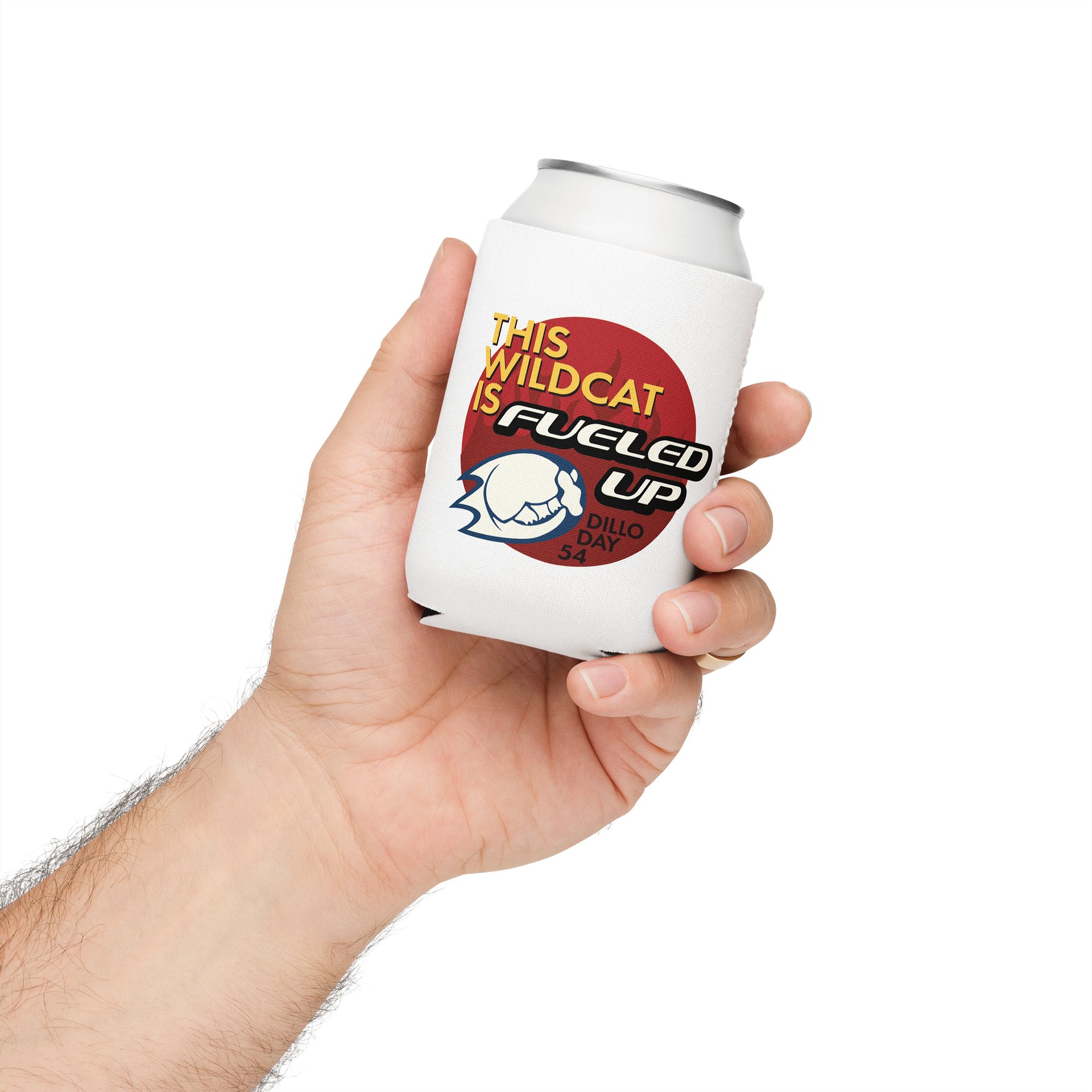 Dillo 54 Fueled Up Coozie (Mayfest Productions Member Discount) product image (3)