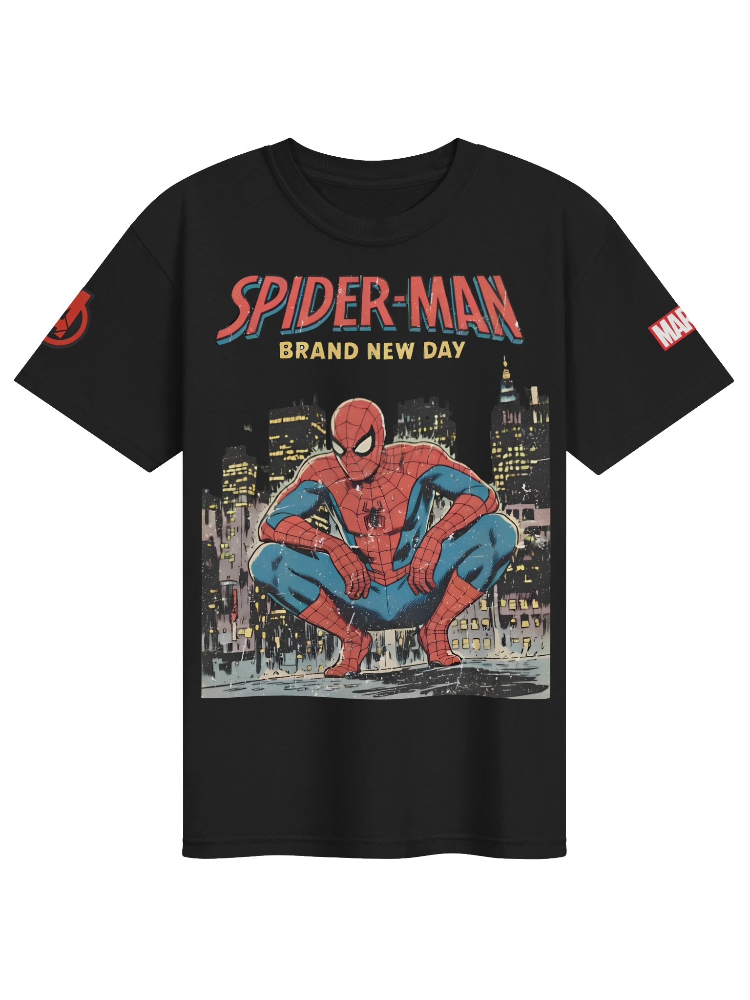 LowkeyFire Spider-Man BND Garment-Dyed T-Shirt product image (1)