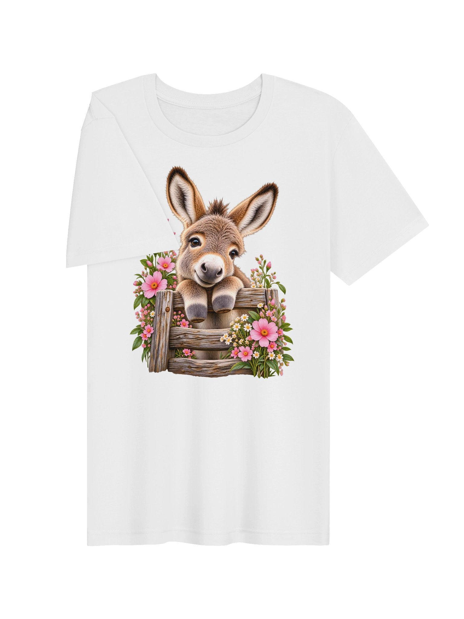 Baby Donkey Faith T-Shirt – Psalm 28:7 🌸🫏 product image (3)