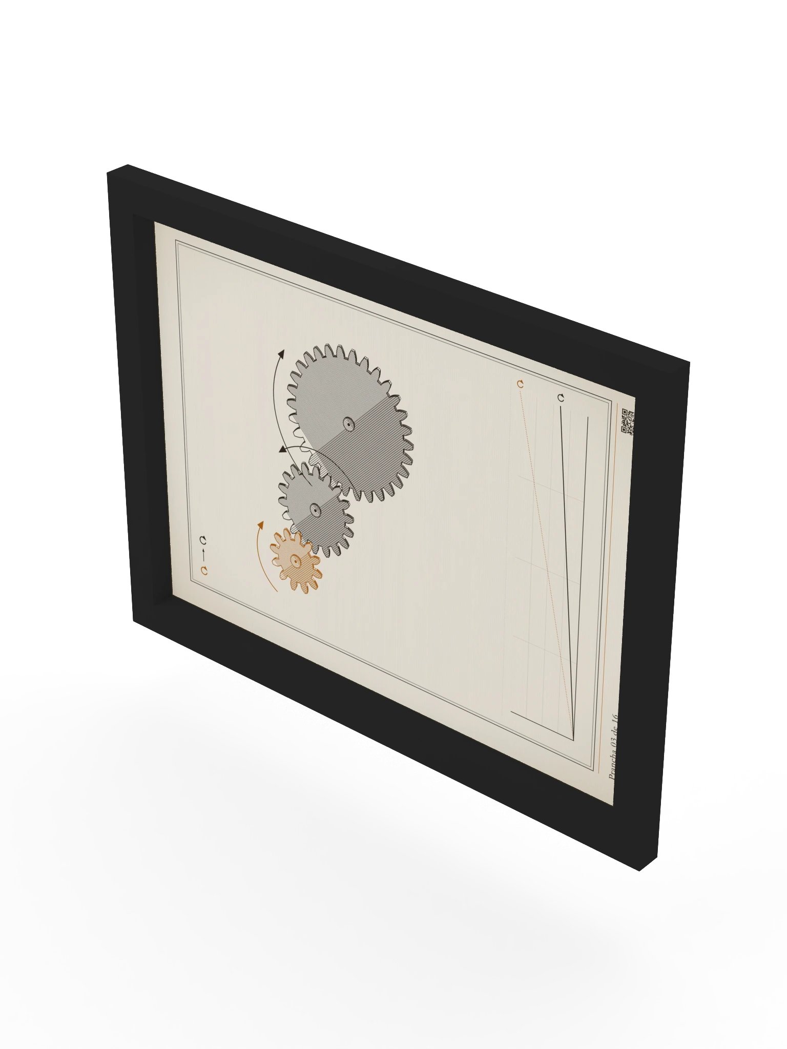 MOTION 03 · Trem de engrenagens · emoldurada product image (8)