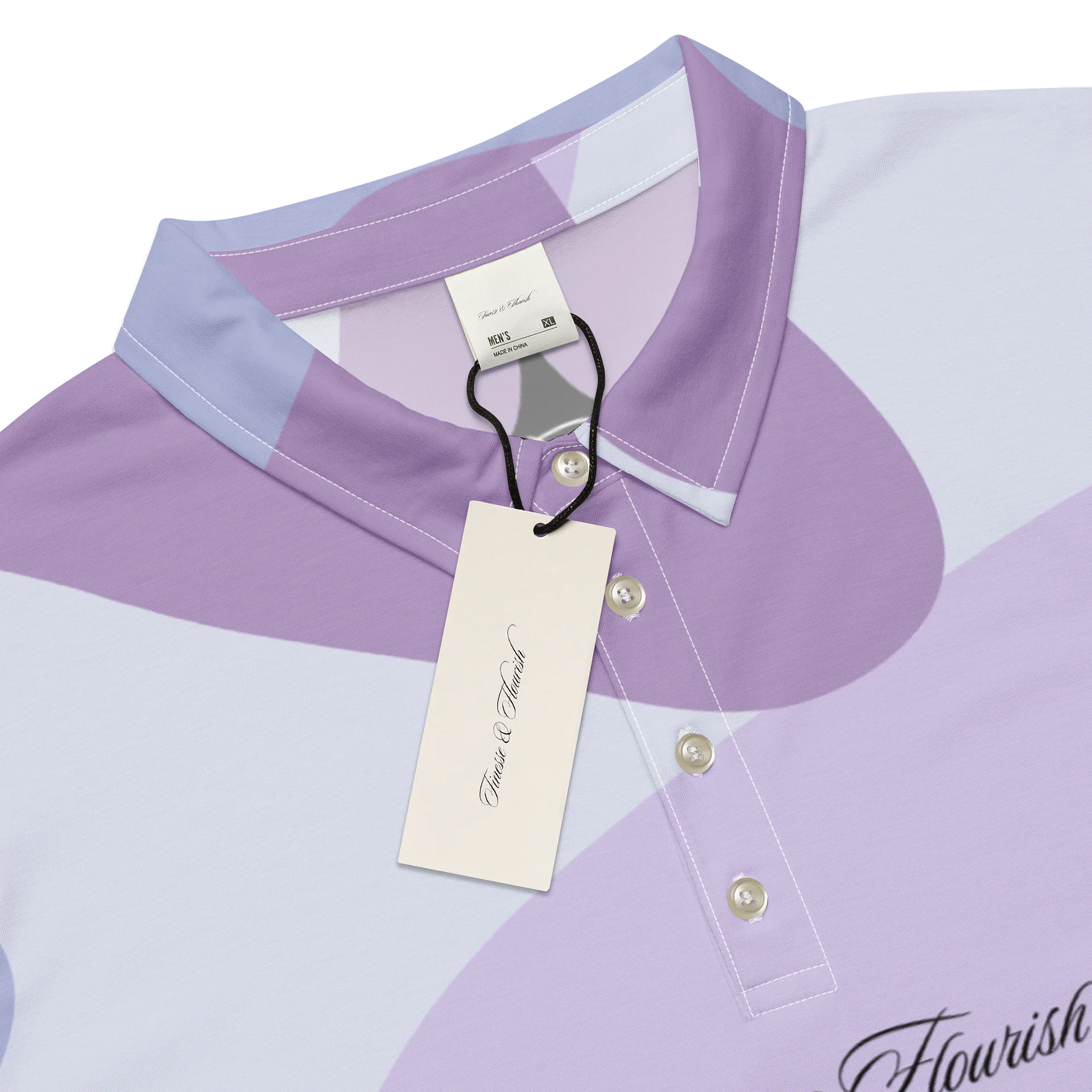F&F Script Lava Lamp Slim Fit Polo Shirt product image (4)