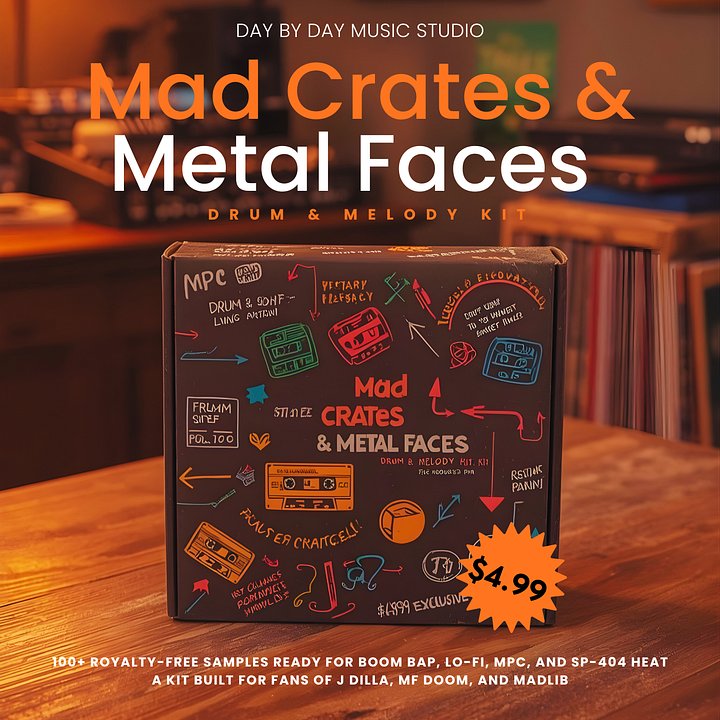 Mad Crates & Metal Faces – Drum & Melody Kit product image (1)
