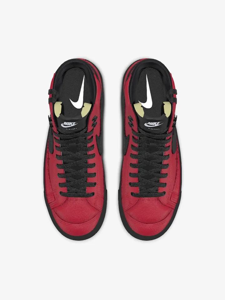 N1K3-C1TY Subvert Blazer High - Red product image (2)