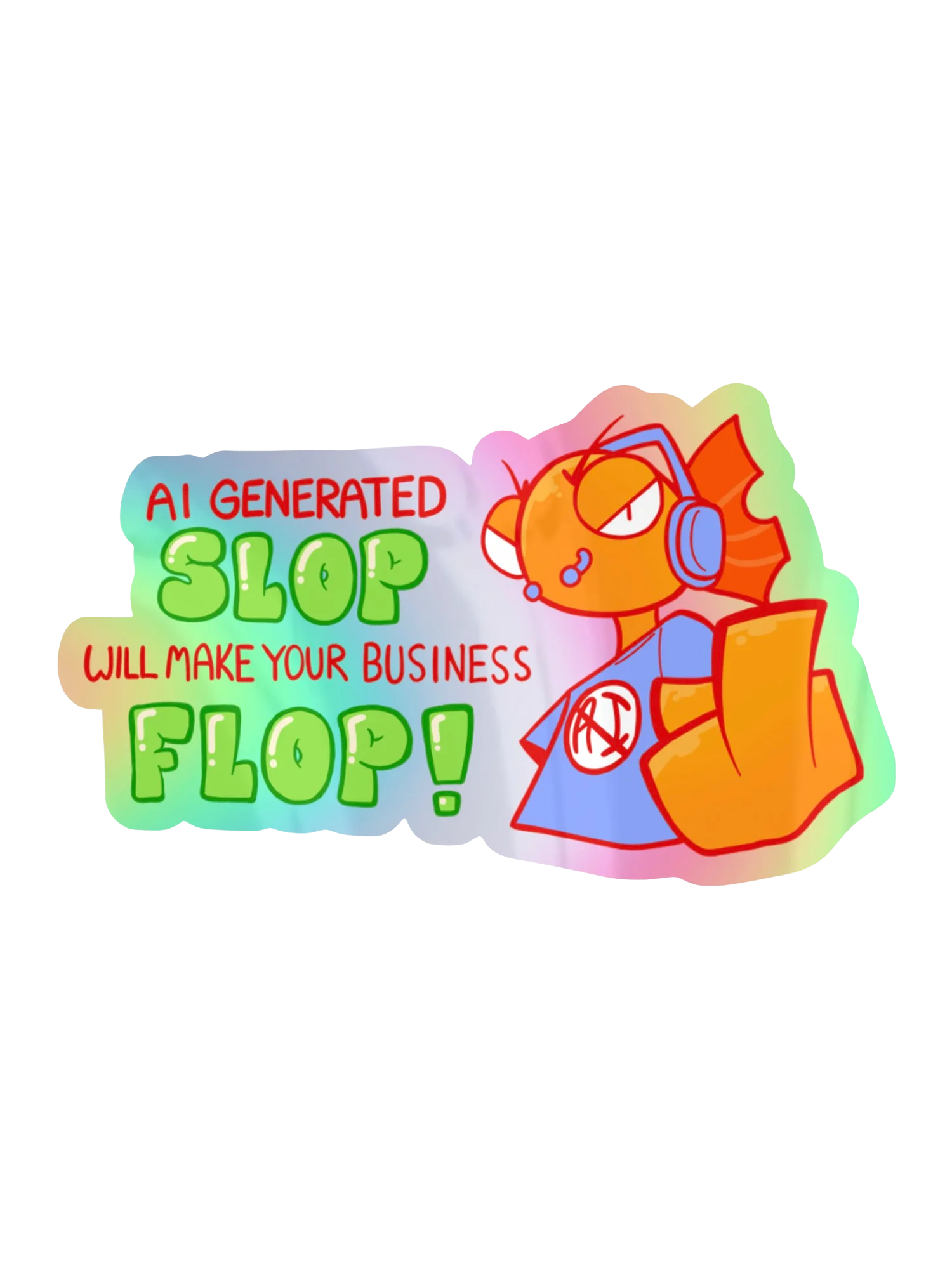 Anti-AI Sticker Pack 1 product image (3)