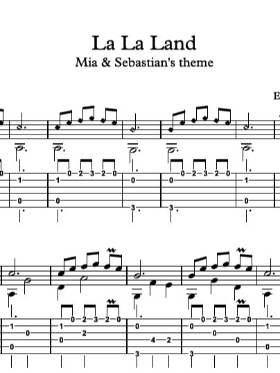 La La Land | Mia & Sebastian's theme (Level 3) product image (2)