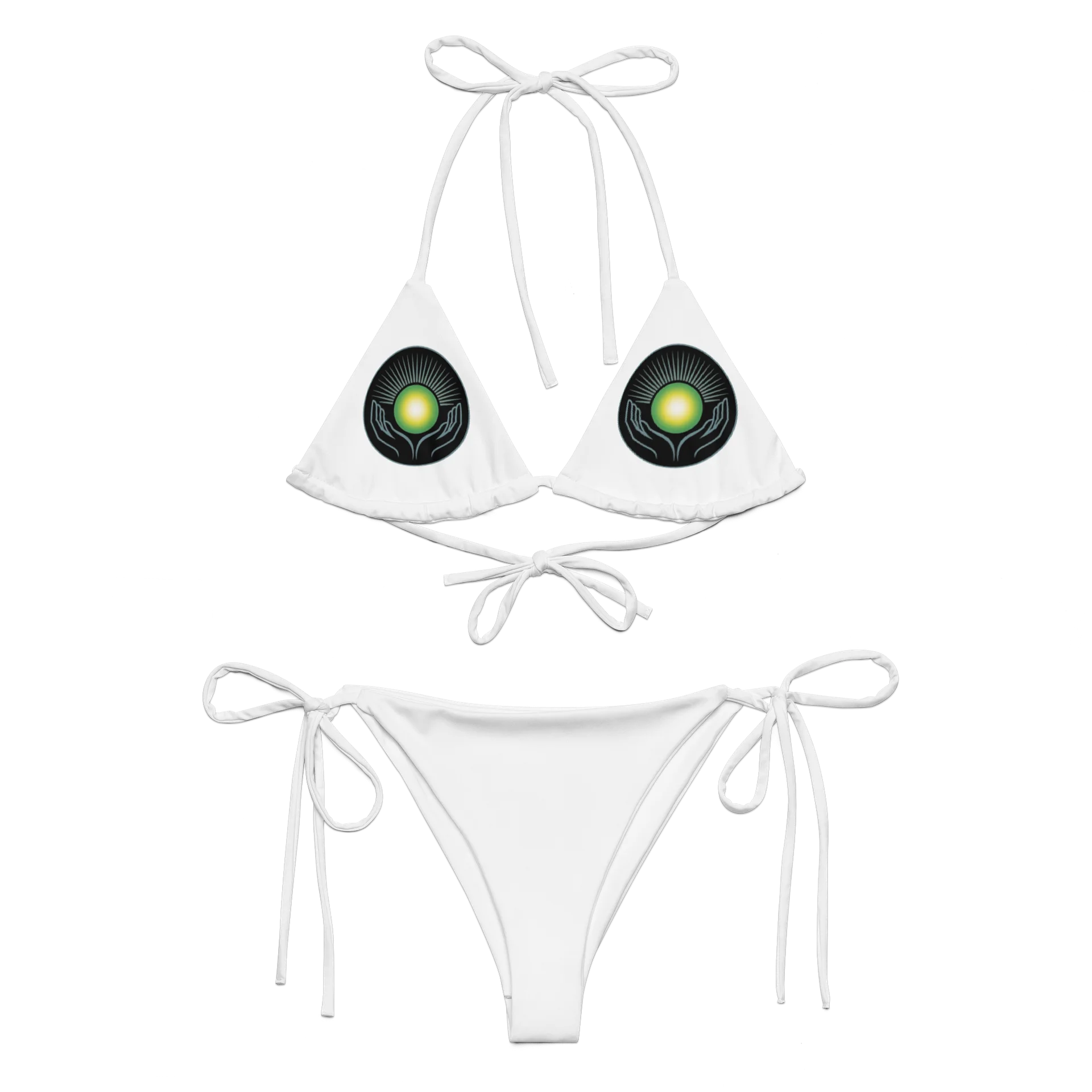 Sacred Green String Bikini product image (1)