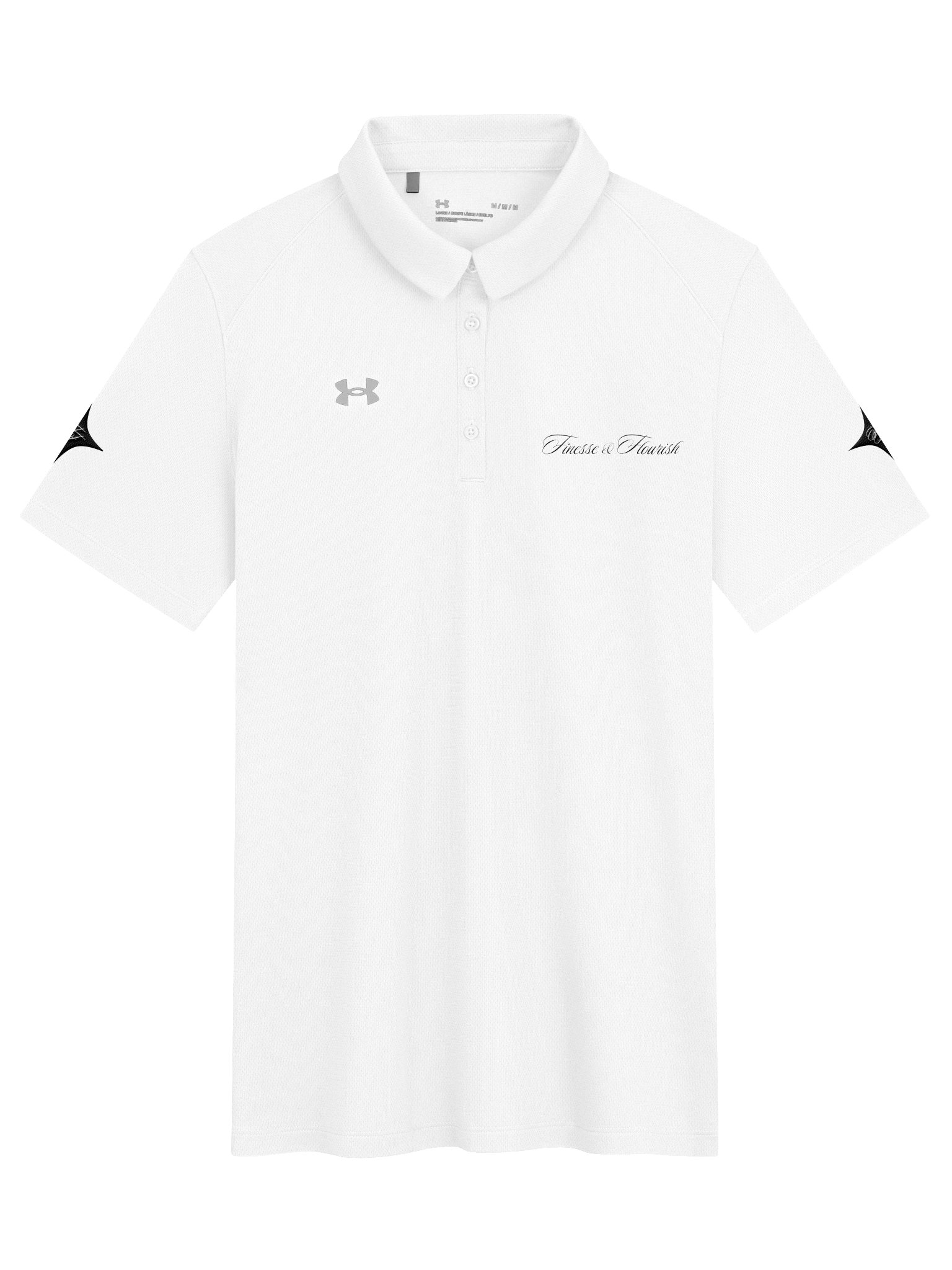 F&F Script x Under Armour® Women's Polo Shirt (WHT) product image (25)