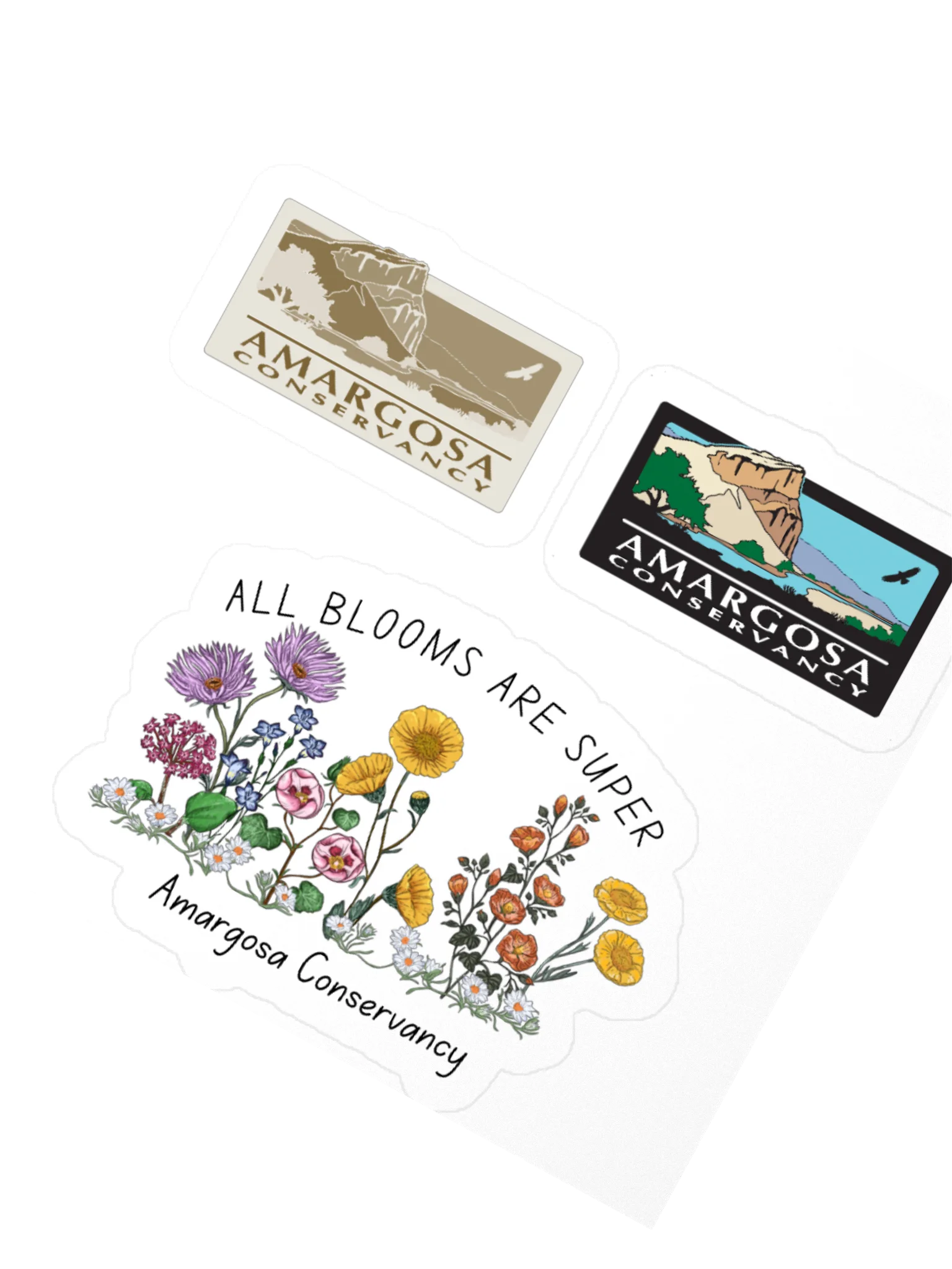 All Blooms and Logo Sticker Sheet product image (3)
