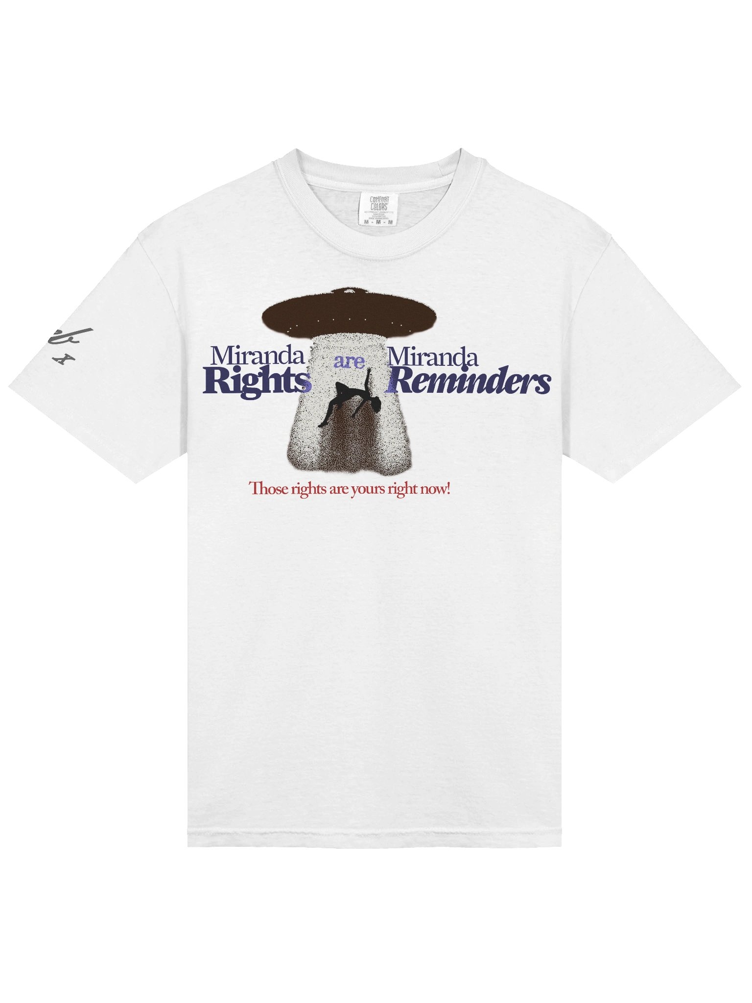 Miranda Reminders T-Shirt product image (3)