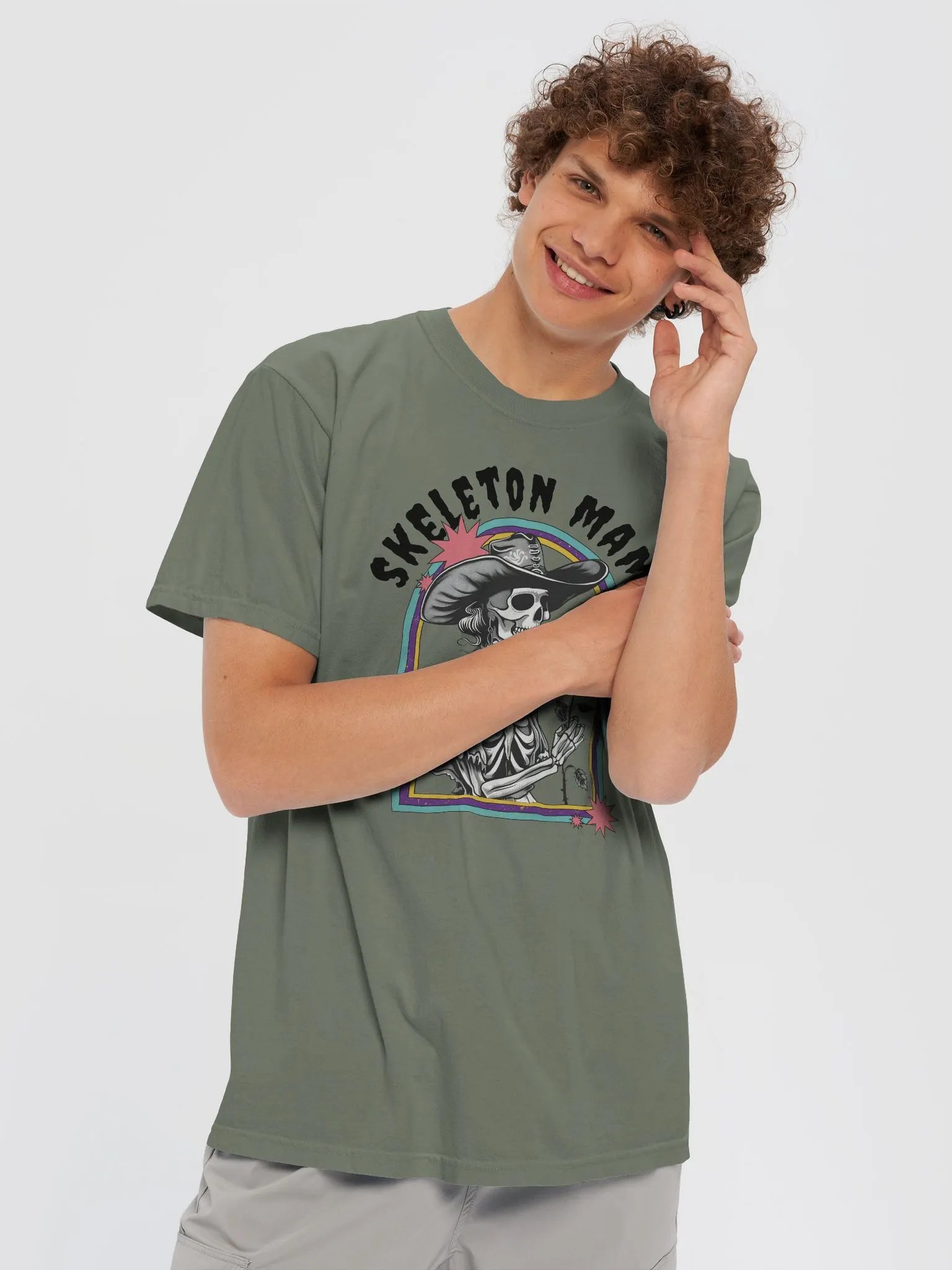 Spooky Season Couples' Crewneck Woman Tee product image (6)