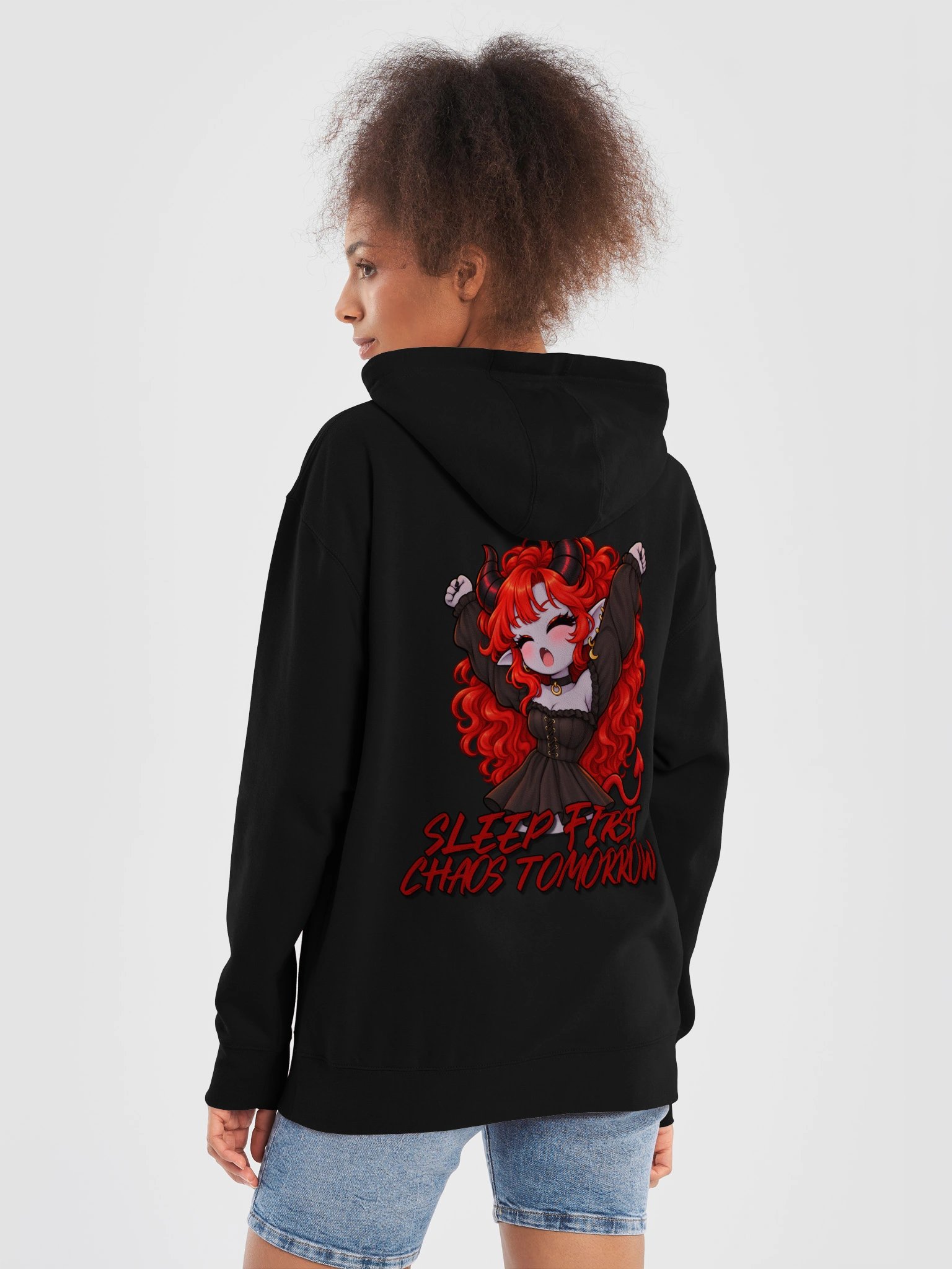 Sleep First Chaos Tomorrow Hoodie product image (53)