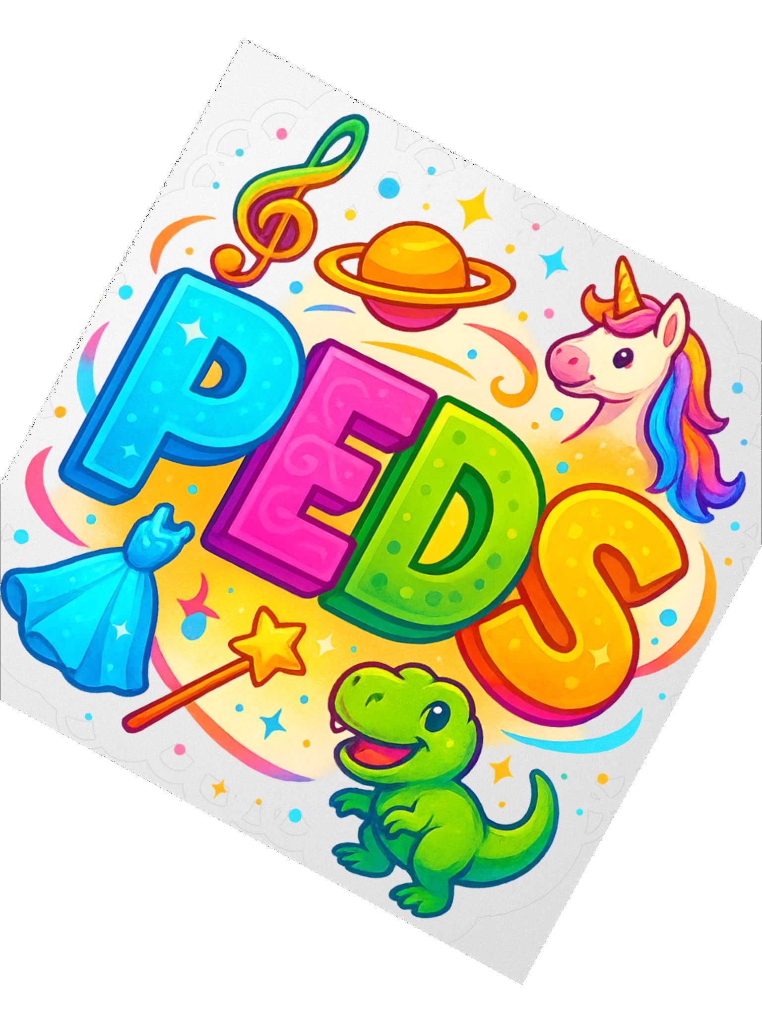PEDS Universe (Sticker) product image (6)