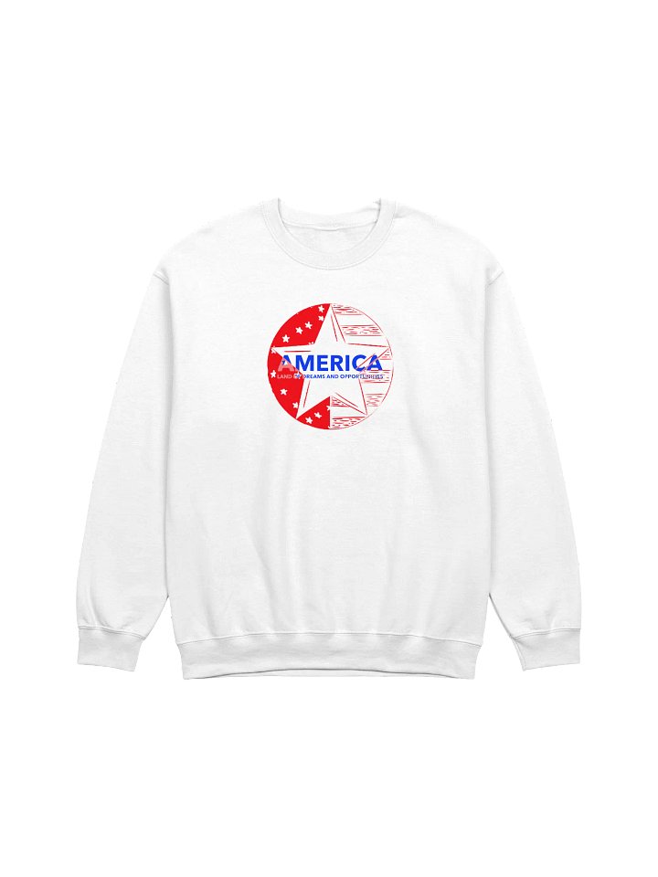 America Star Crewneck Sweatshirt product image (7)
