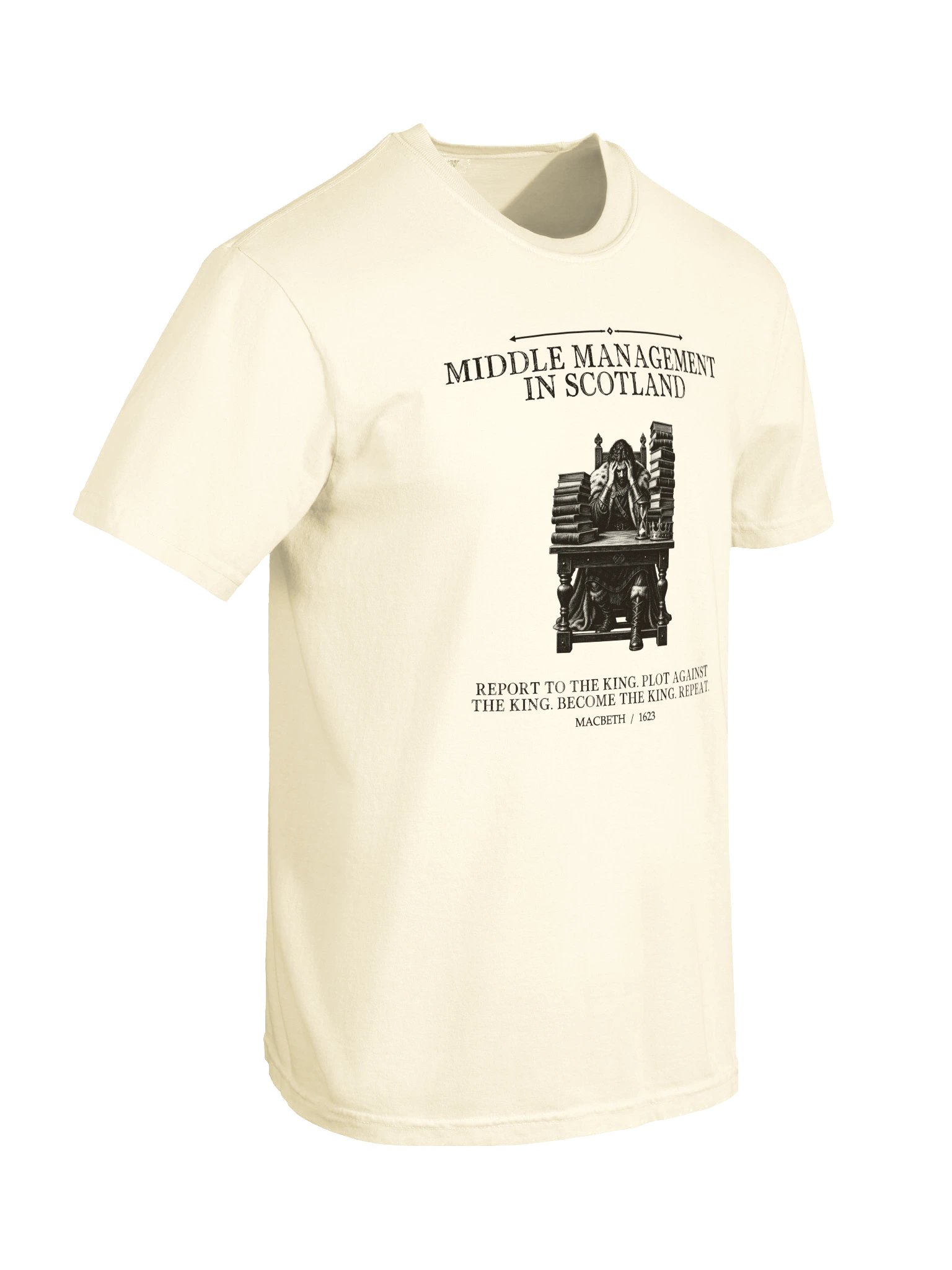 Middle Management Scotland -- Macbeth Tee (Light) product image (21)