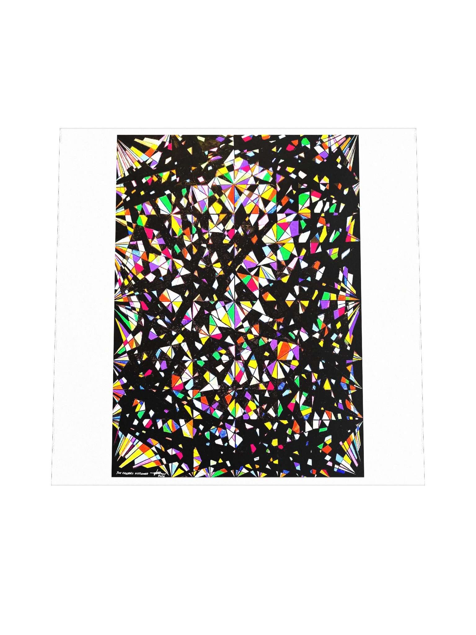 The Crystals Network - Enhanced Matte Paper Poster 18×18 product image (4)