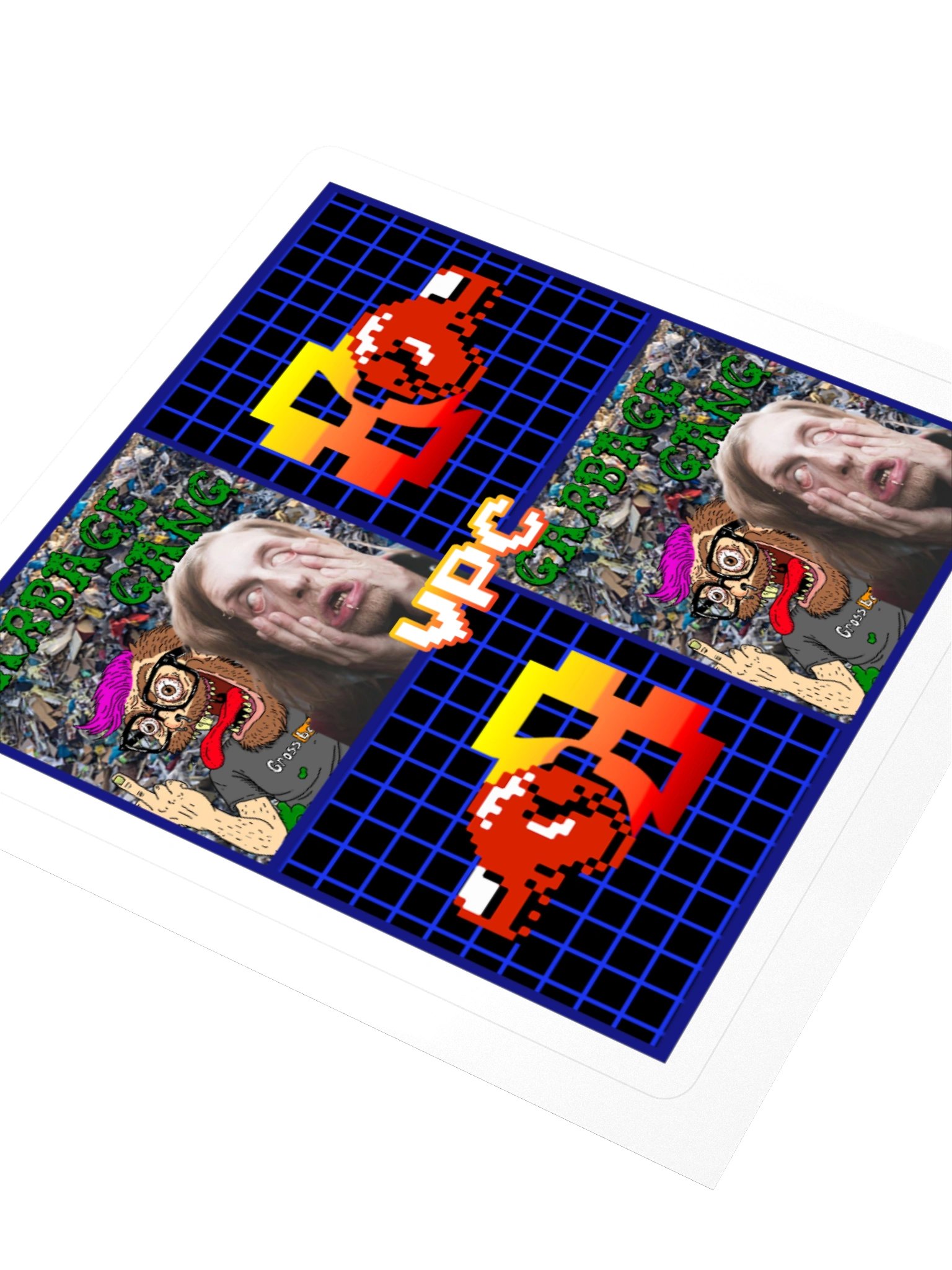 garbage gang vpc8 fan sticker product image (7)