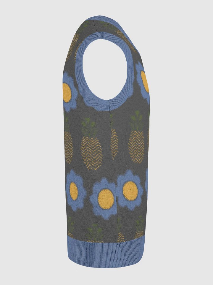 Pineapple Floral Vibe Knitted Vest product image (5)