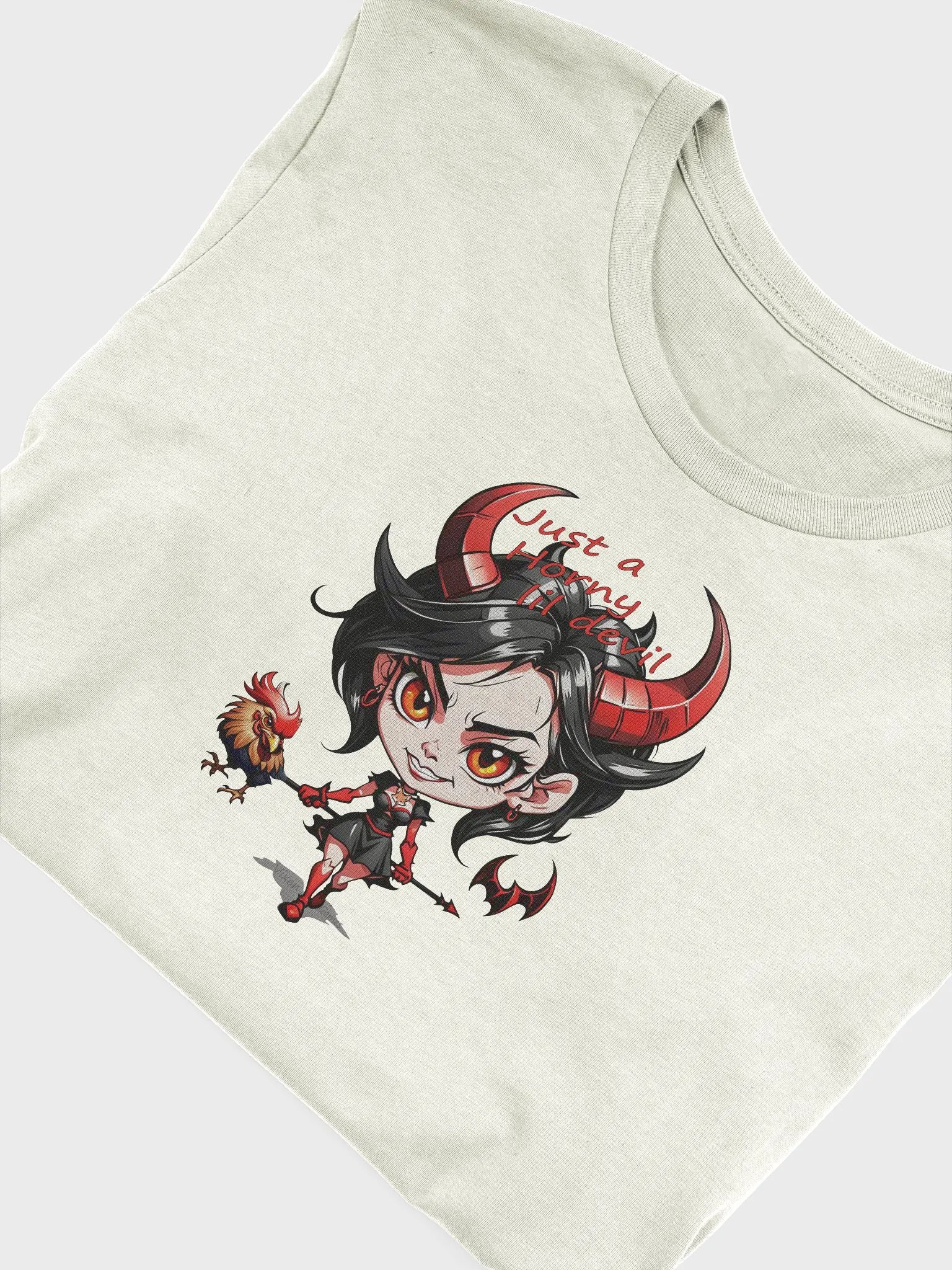 Just A Horny Lil Devil Graphic soft T-shirt product image (47)