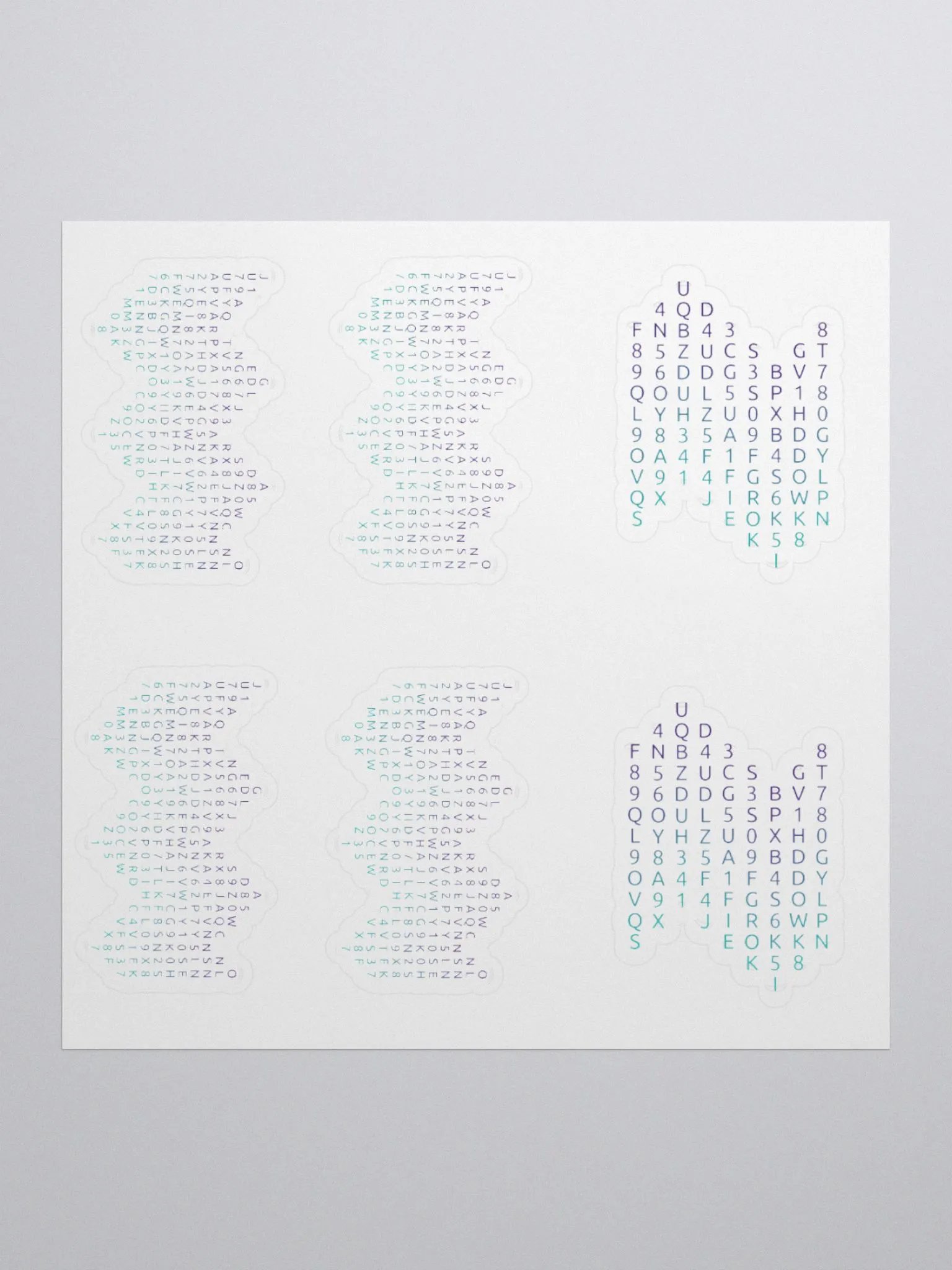 Ra1nfall Sticker Sheet product image (3)
