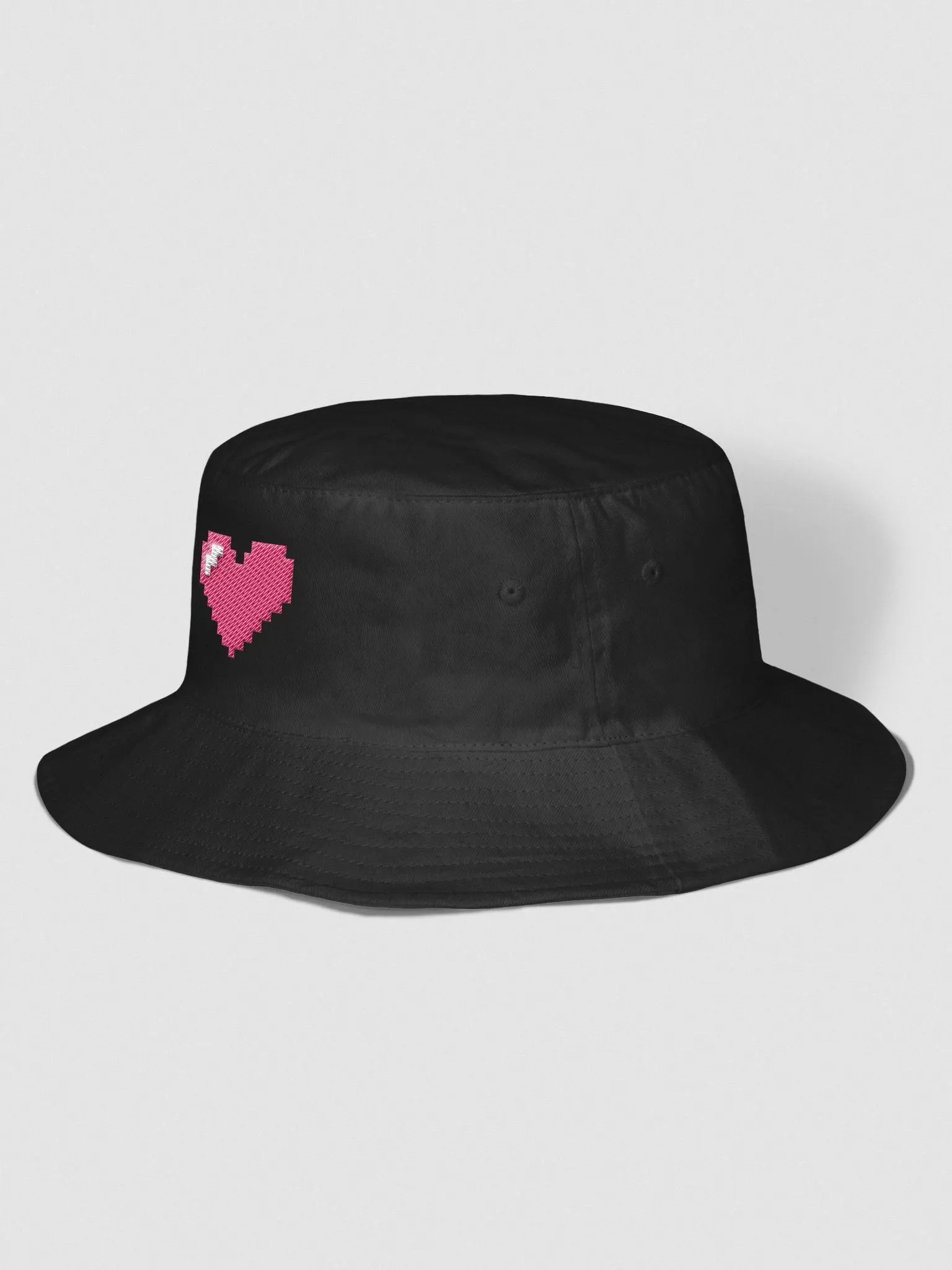 Pixel Heart Bucket Hat product image (2)