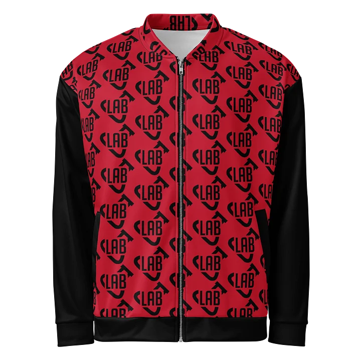 Luckyy Vintage LaB Logo Red Bomber Jacket product image (1)