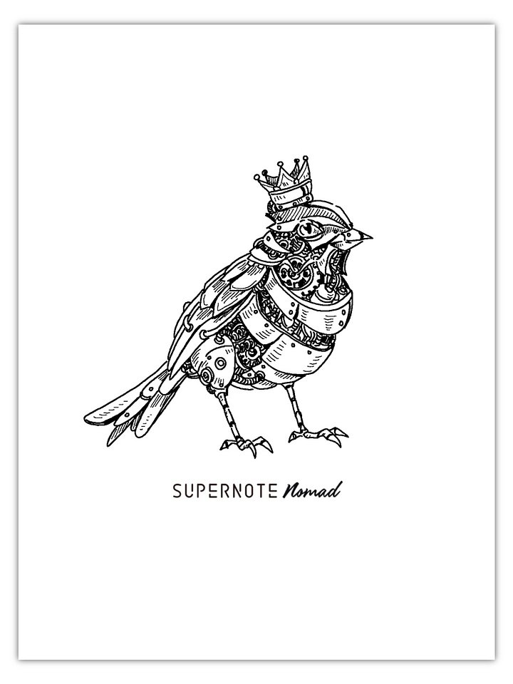 A5/A6 Steampunk Birds & Manta Screensavers (FREE DOWNLOAD) product image (2)