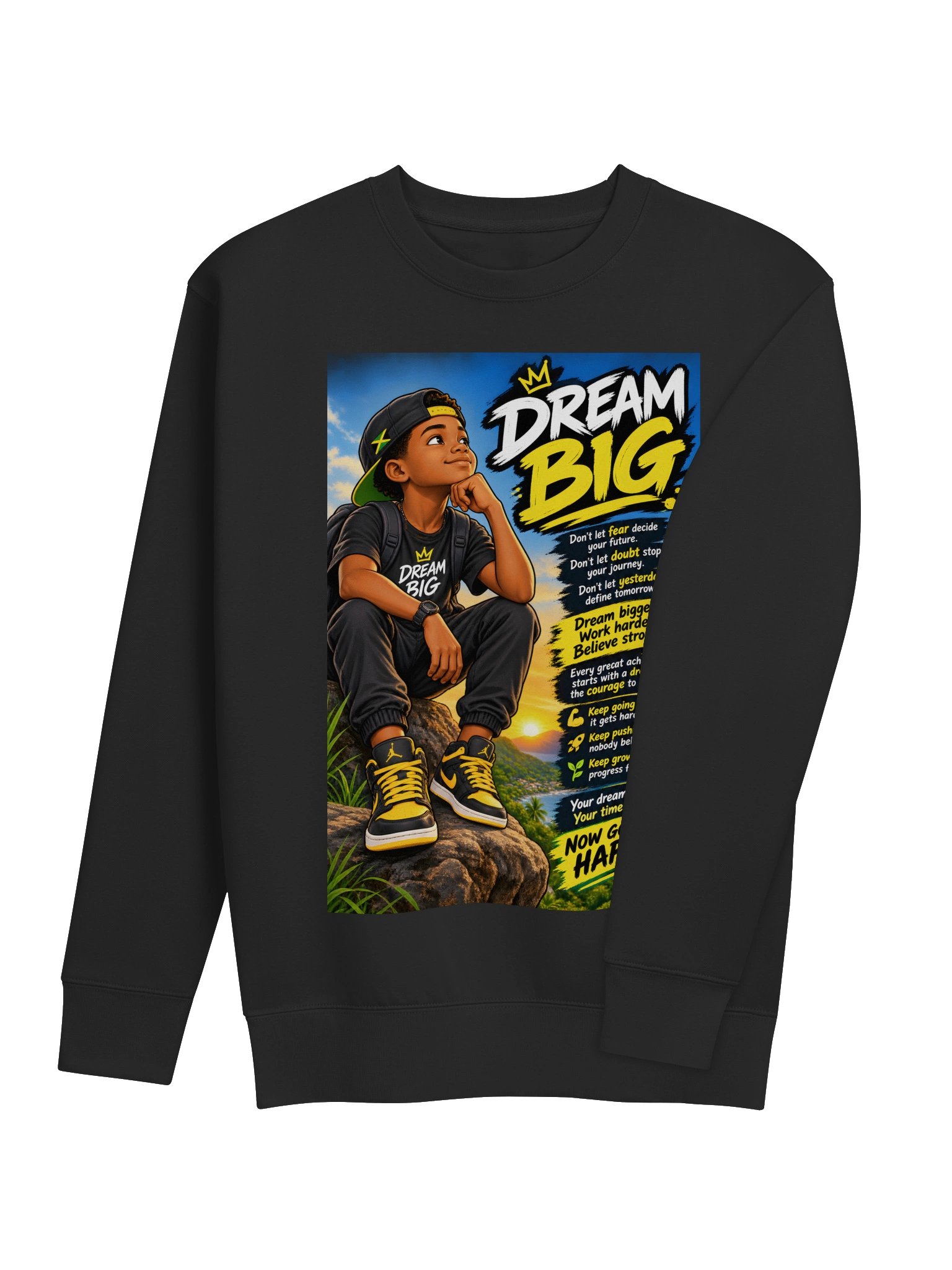 Dream Big Motivational Sweatshirt product image (4)