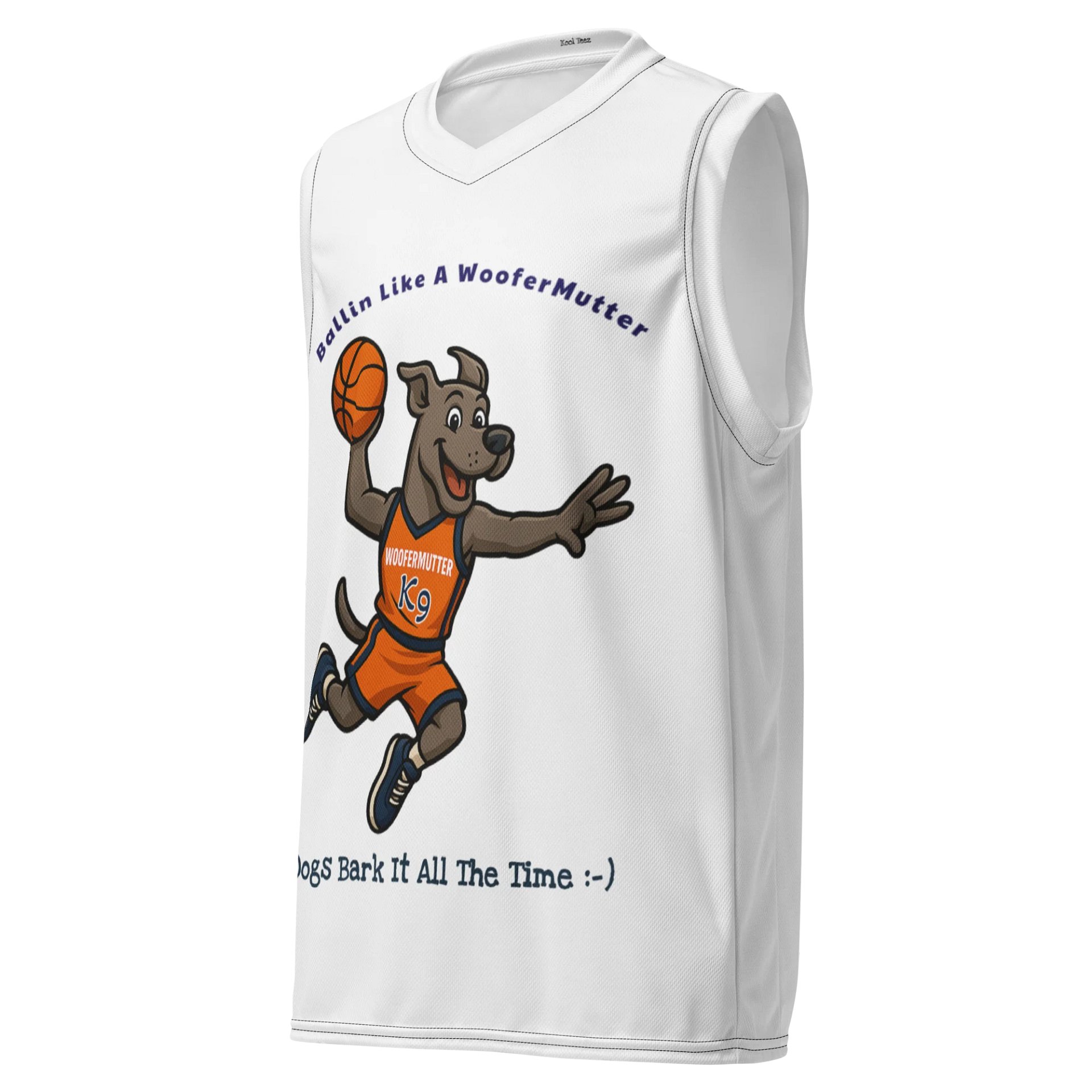 Great Dane Unisex Basketball Jersey product image (3)