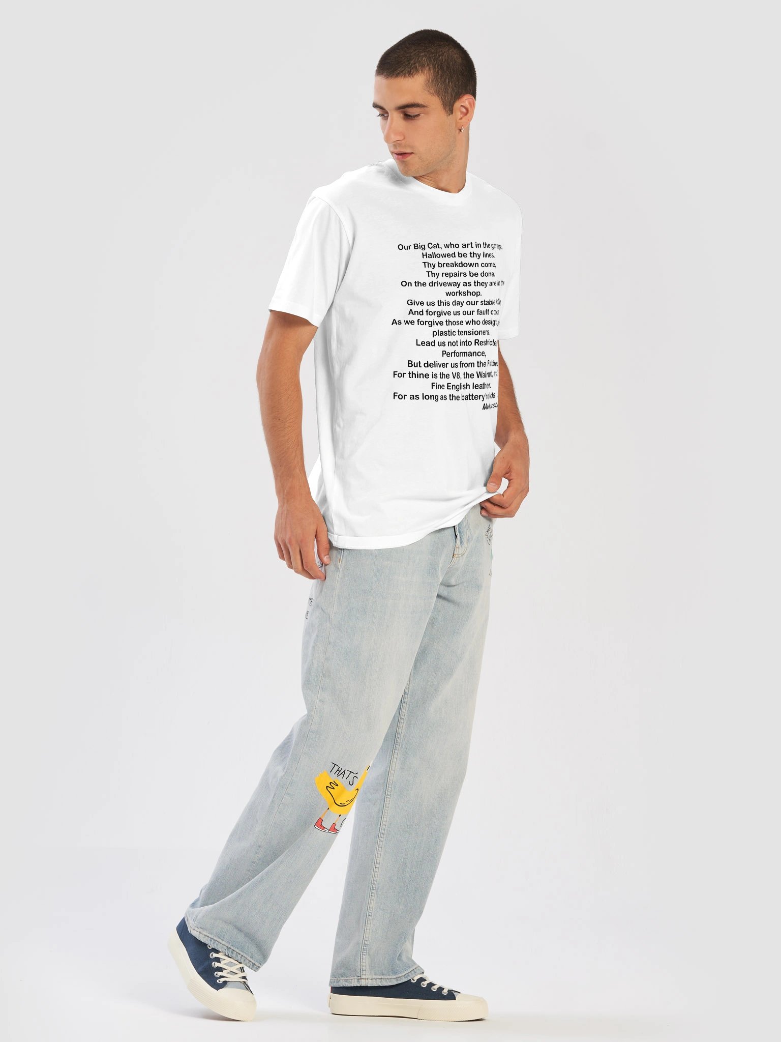 Modurol Premiere Contributor - Big Cat Prayer T Shirt product image (5)