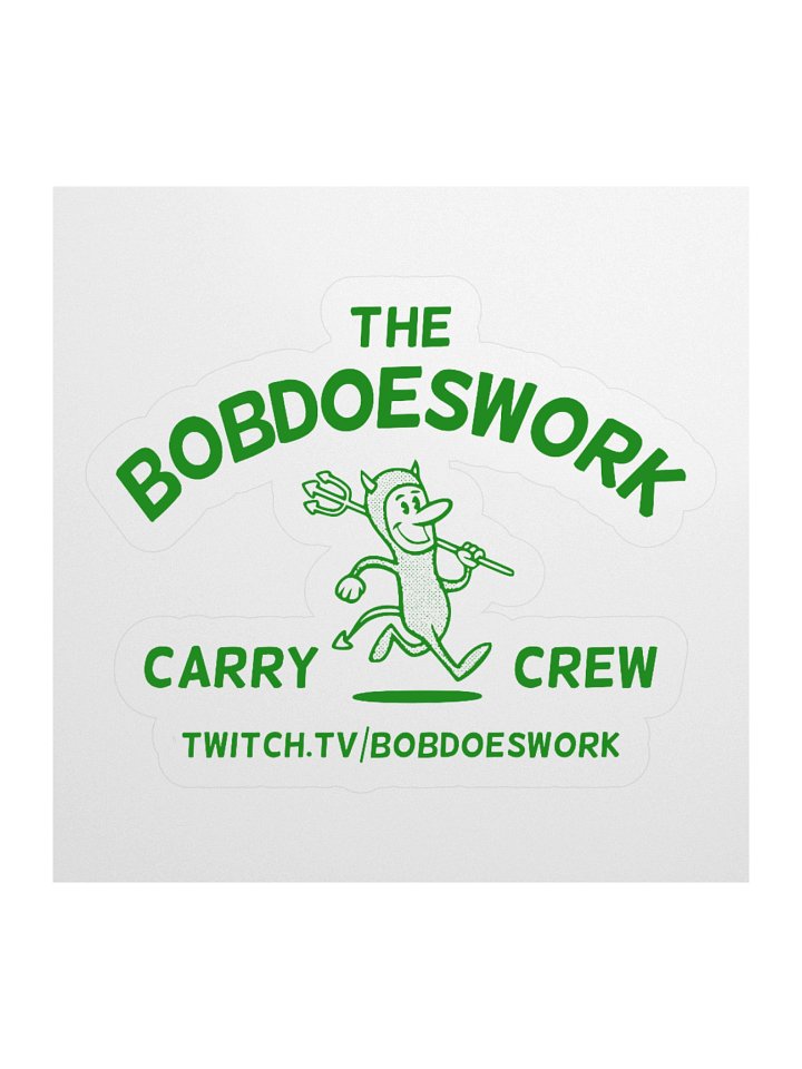 The BobDoesWork Carry Crew - Stickers! product image (2)