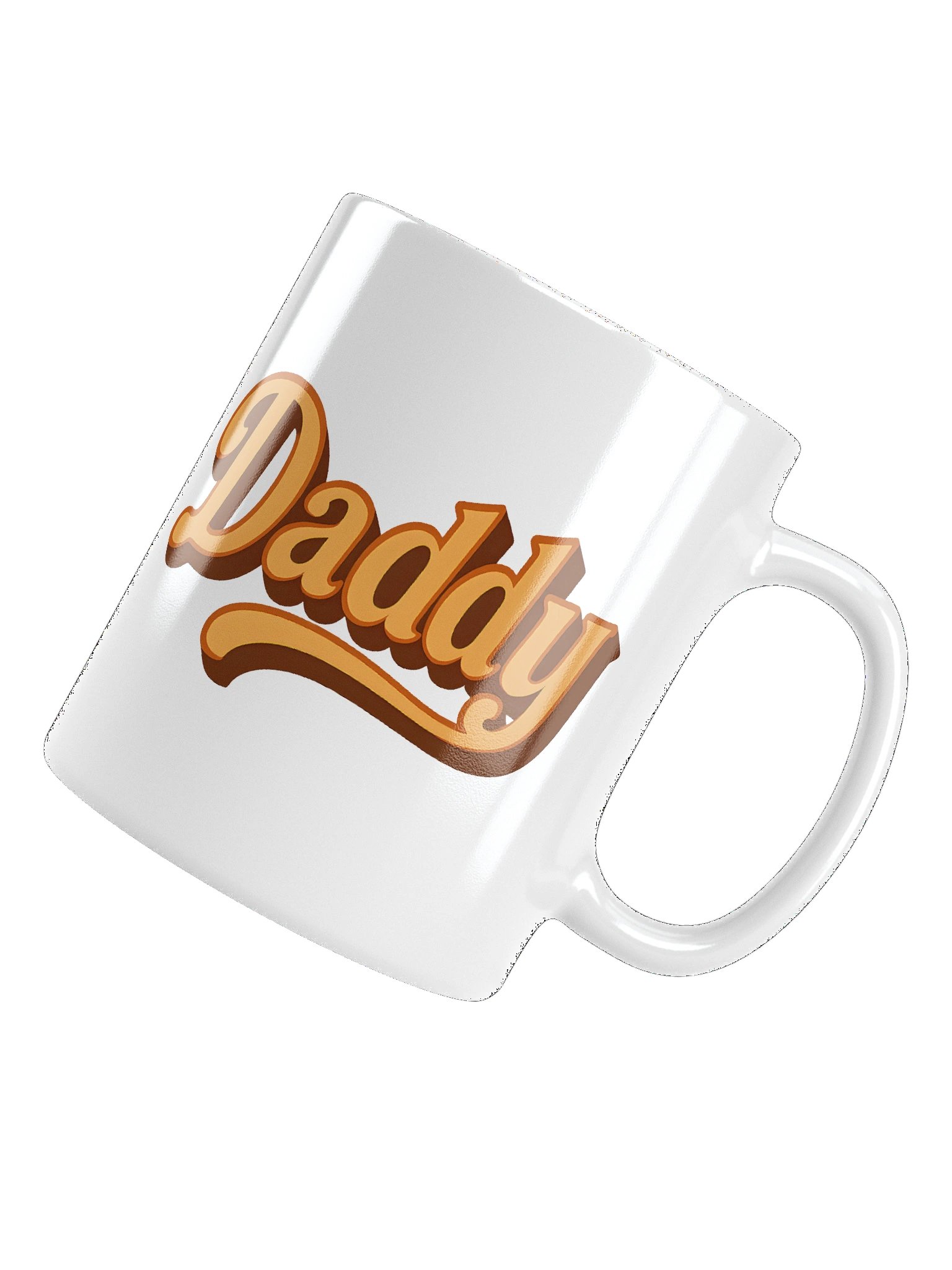 Retro Daddy Typography Design - Vintage Bold Script Mug product image (13)