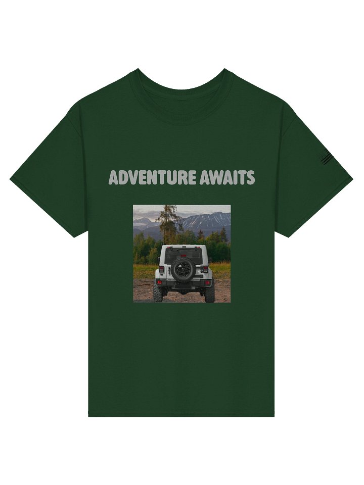 Jeep Off-Road Adventure Awaits Gildan Heavyweight T Shirt product image (1)