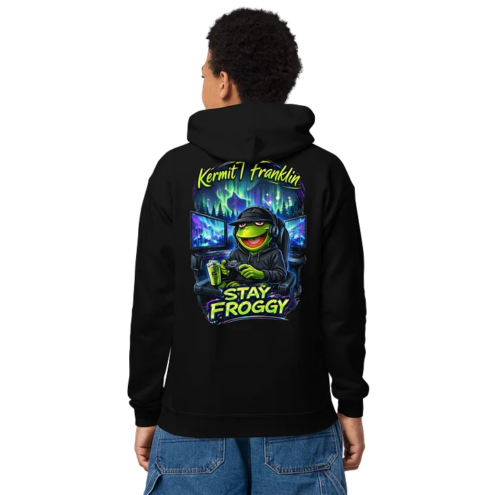 Stay Froggy Youth Hoodie product image (1)