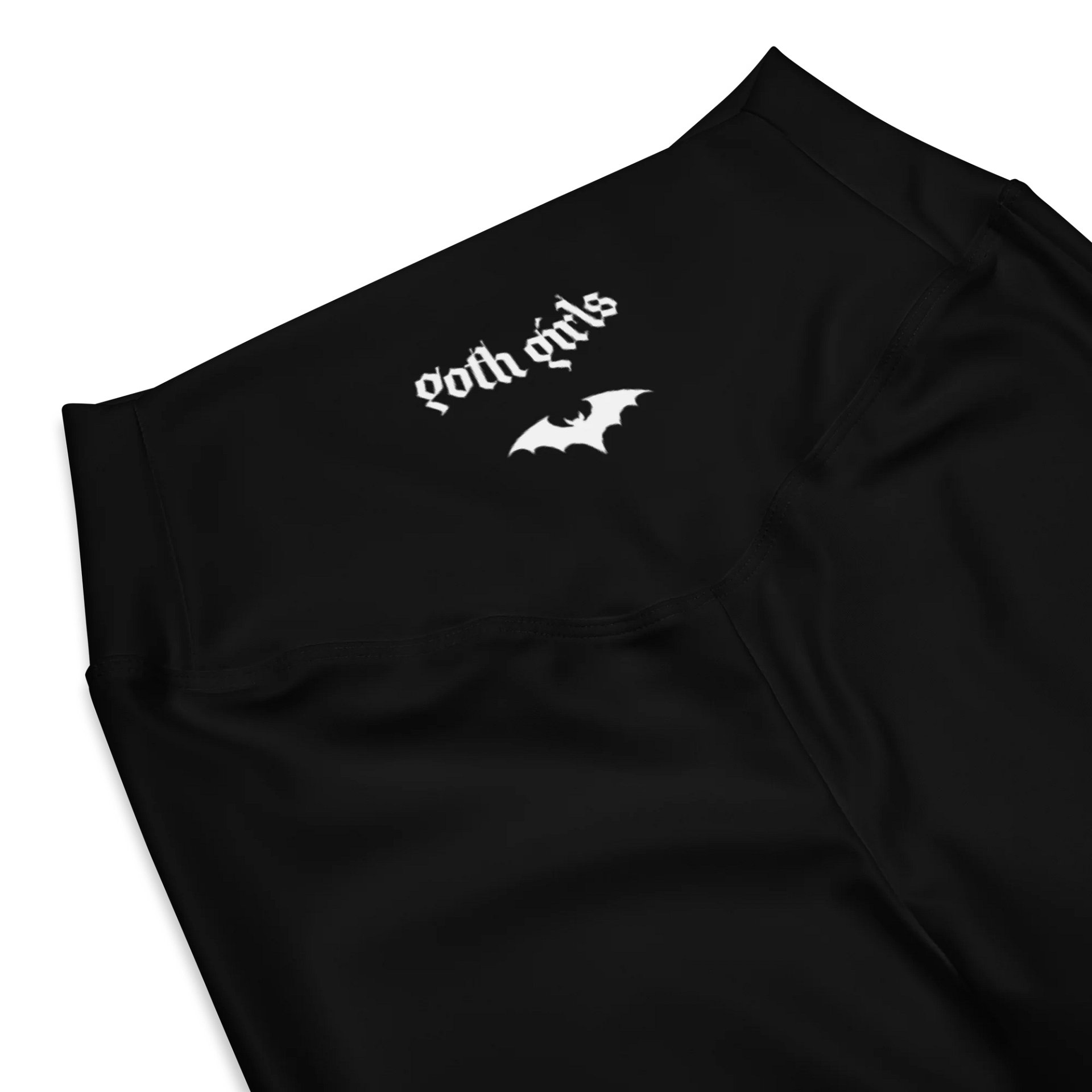 Goth Girl Flare Leggings (Recycled Polyester) product image (11)