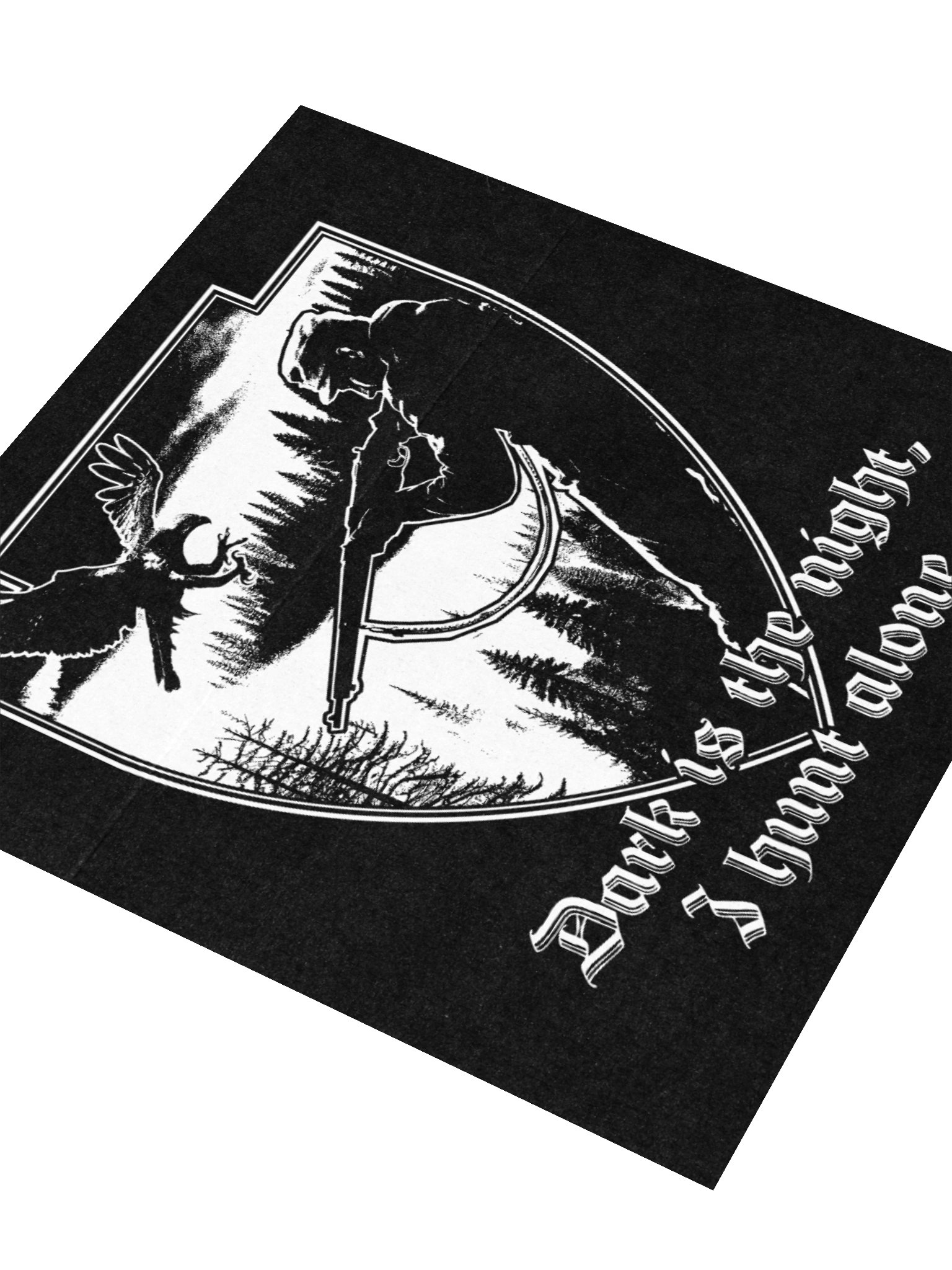 "I HUNT ALONE" STICKER product image (7)