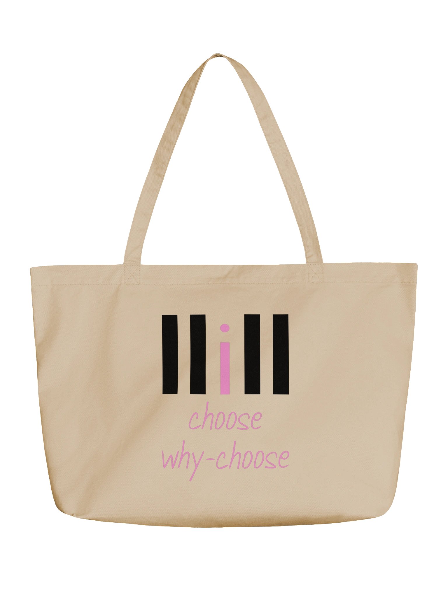 Why Choose Book-Haul Tote — Oyster, Pink & Ink product image (1)