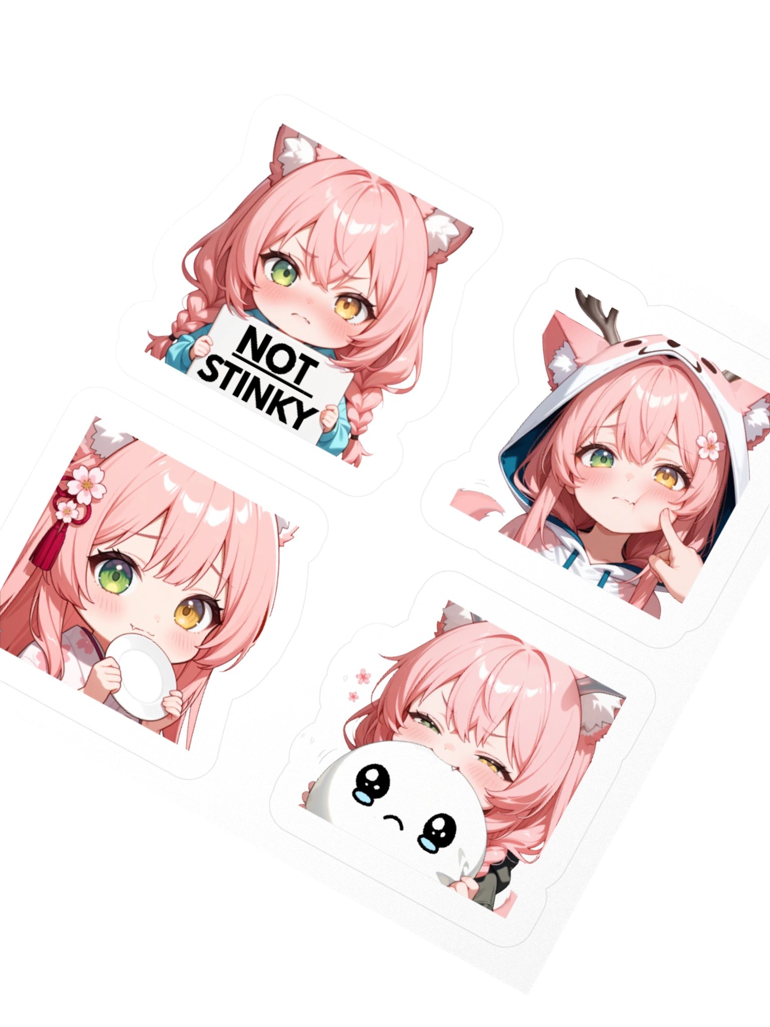 Chaotic Fox Reactions Sticker Pack product image (2)
