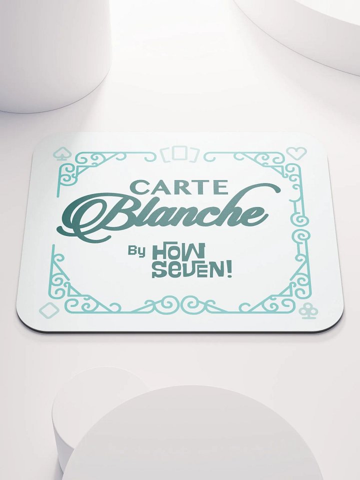 Blanche Book Cover Mouse Pad product image (1)