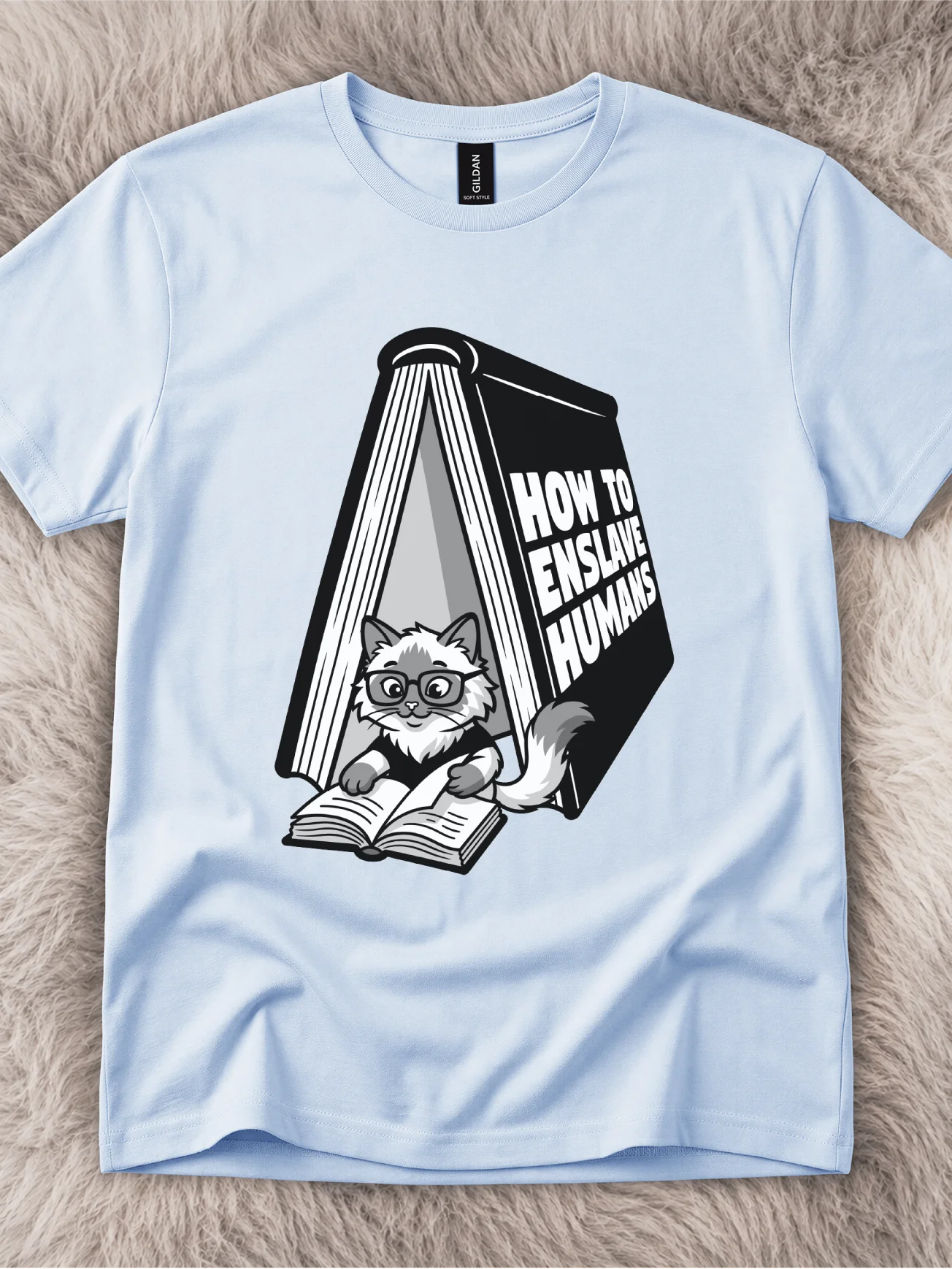 How To Enslave Humans Book Ragdoll Cat Shirt product image (1)