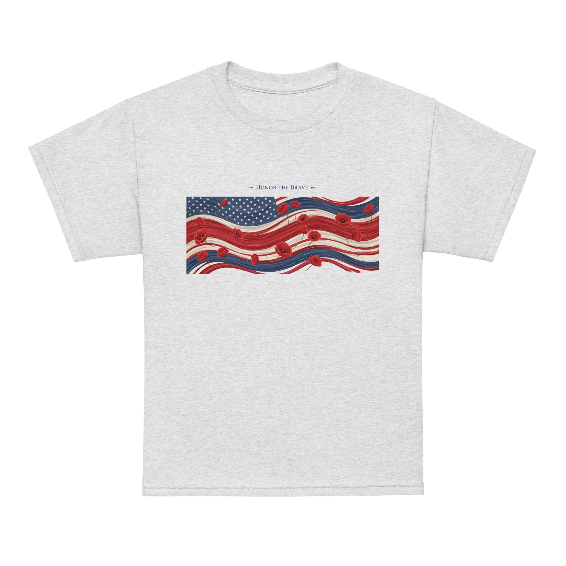 Patriotic Poppies Youth Sports Tee product image (54)