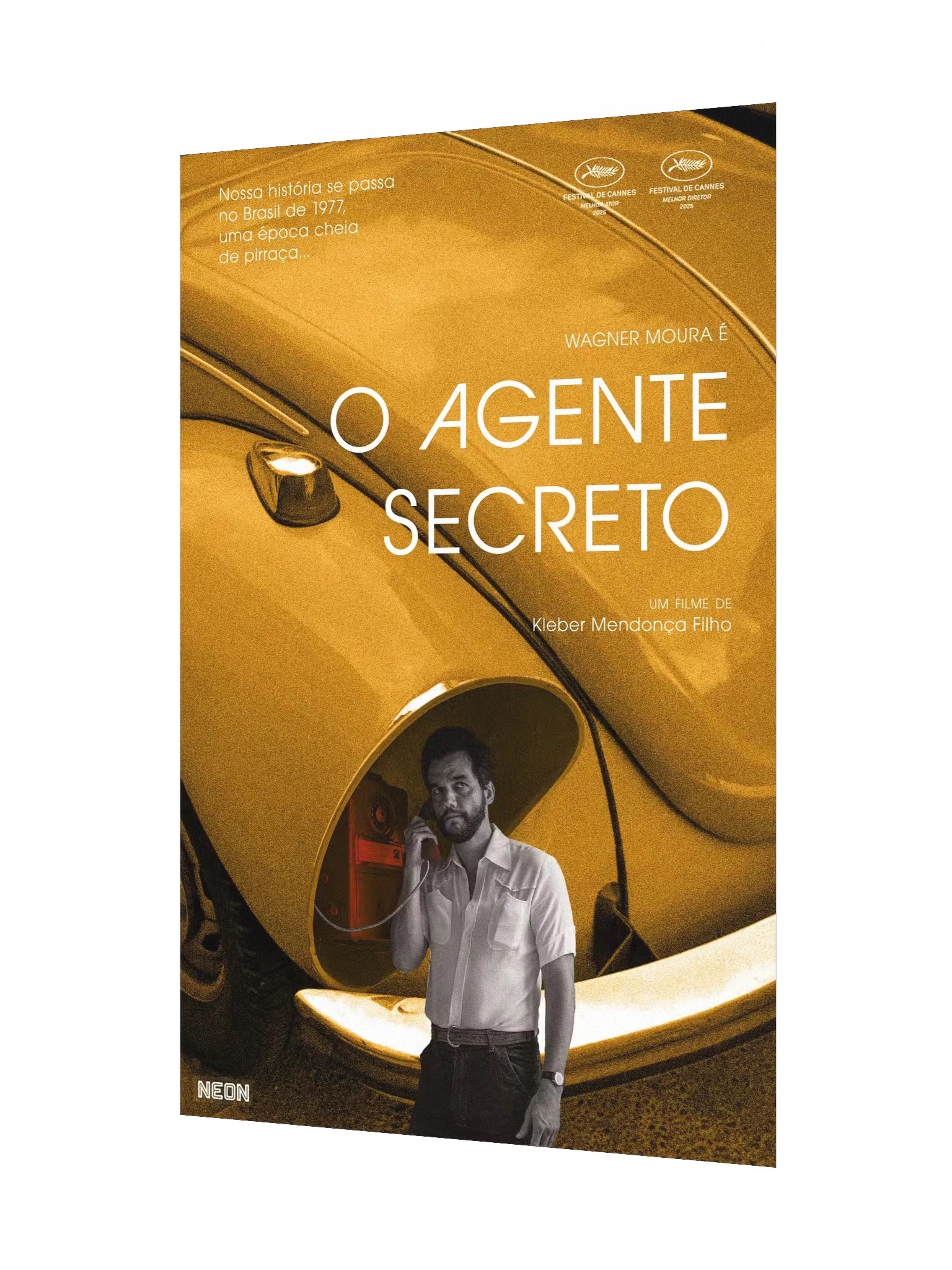 O Agente Secreto Movie Poster (Portuguese) product image (3)